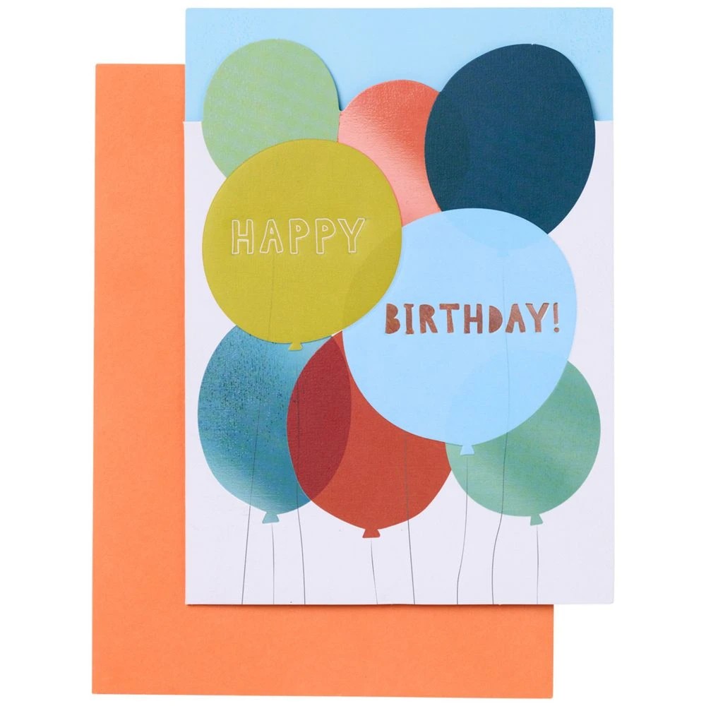 1 Lasting Impressions Birthday Card Balloon, 1 of 2