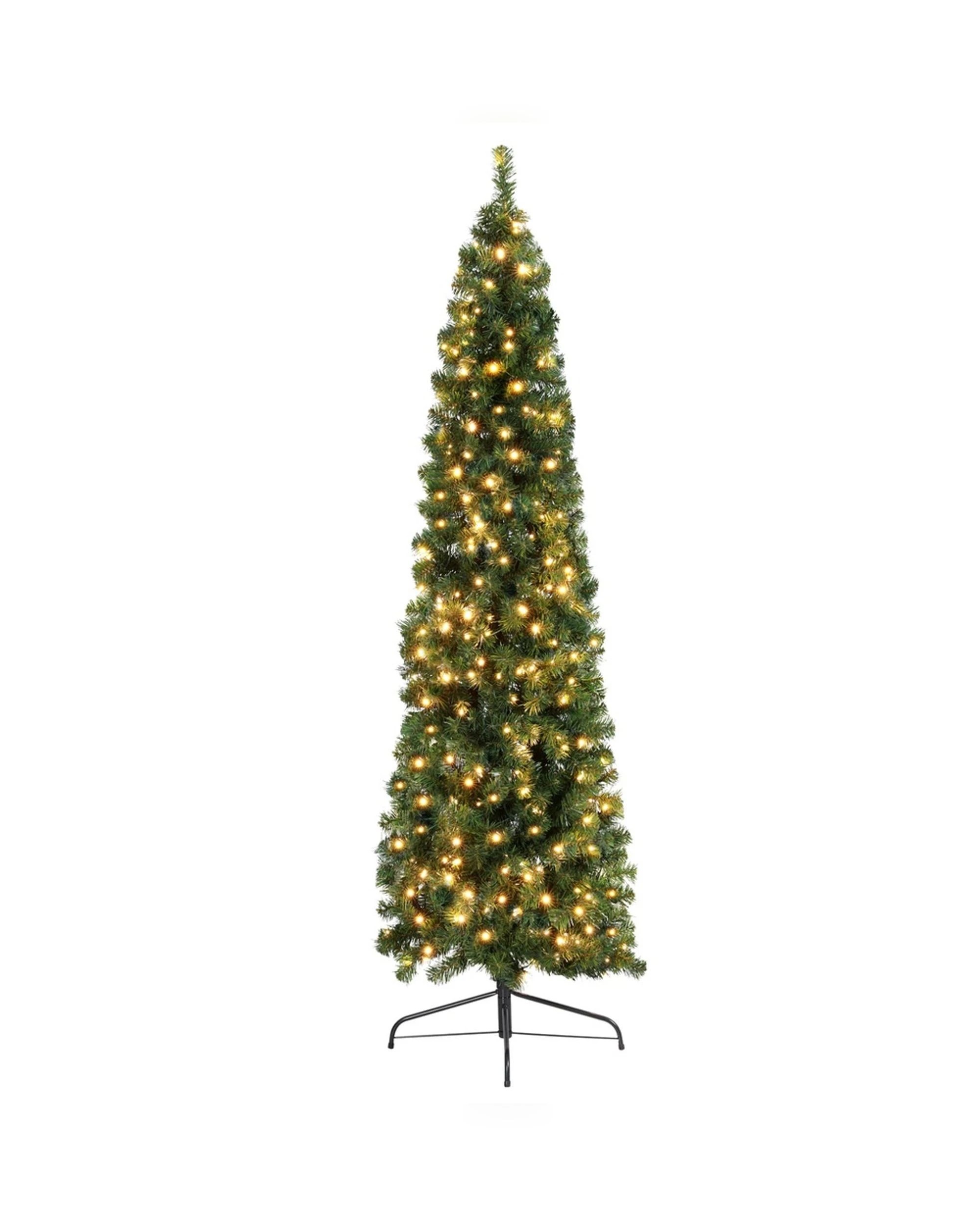 2 Jingle Jollys Christmas Tree 2.1m Corner Xmas Tree Party Decorations 430 Tips
 - Green, 2 of 3