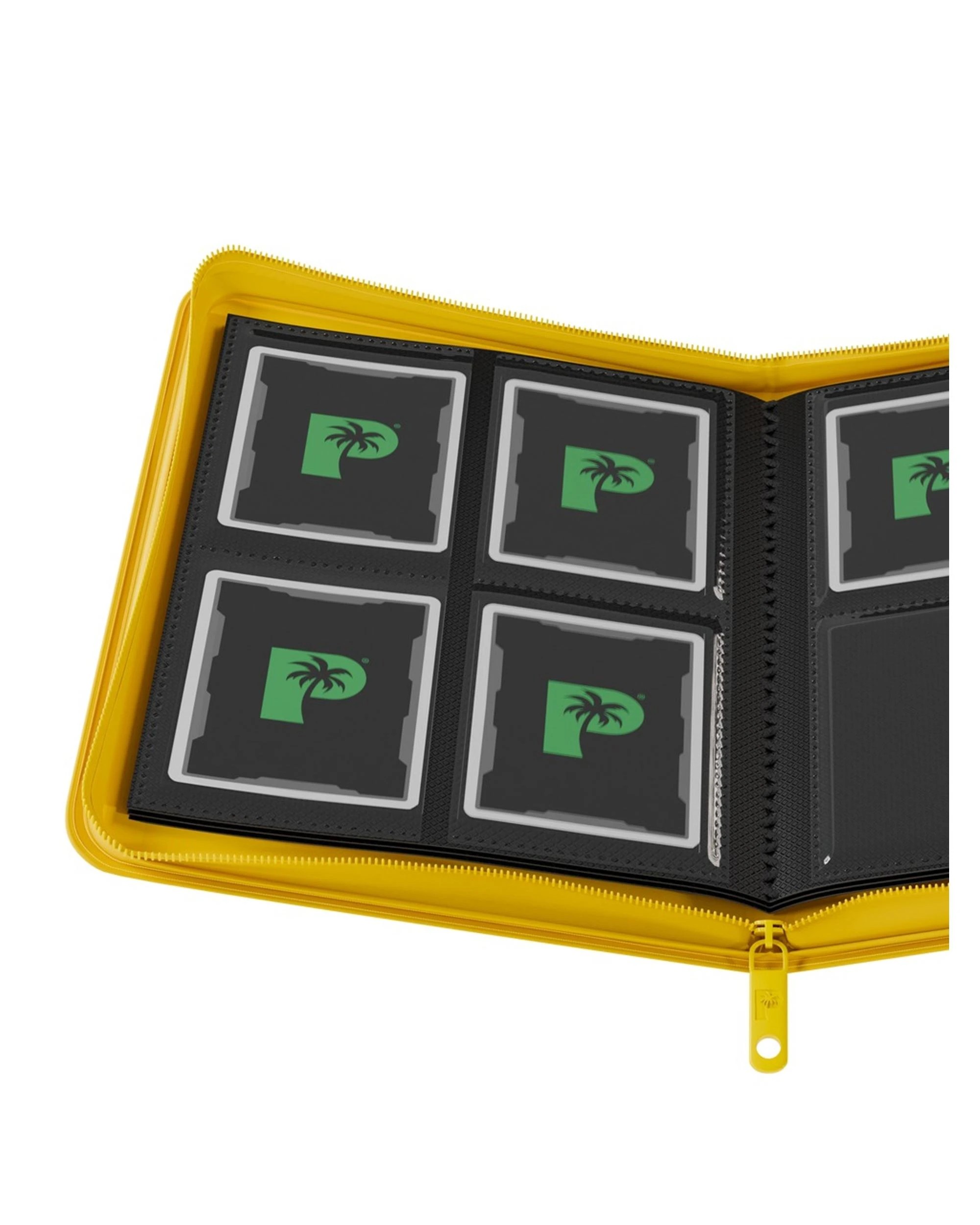2 Palms Off Gaming Collector's Series 4 Pocket Zip Binder - Yellow, 2 of 8
