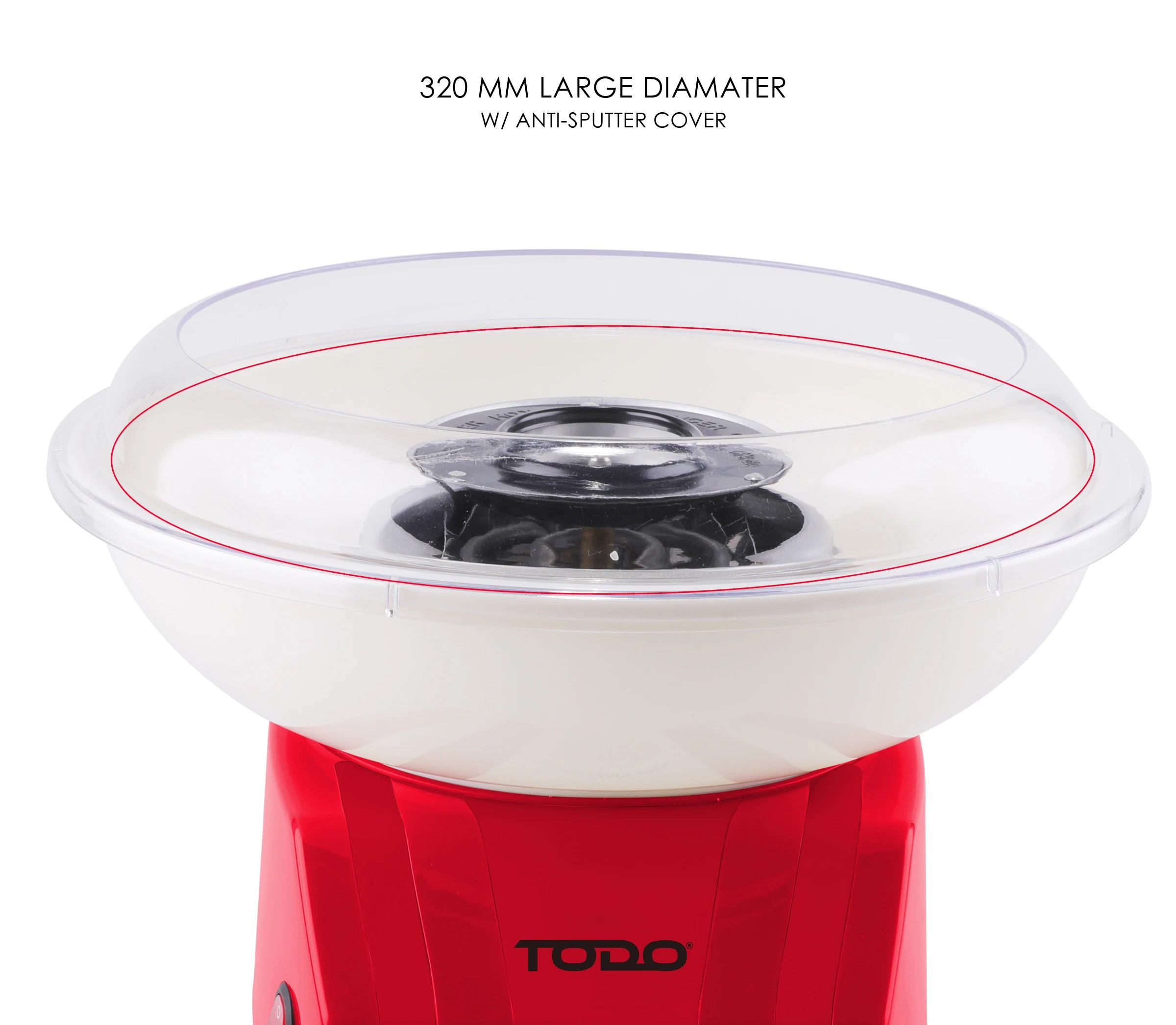 2 TODO Cotton Candy Machine Electric Fairy Floss Maker Sugar Kids Snack, 2 of 5