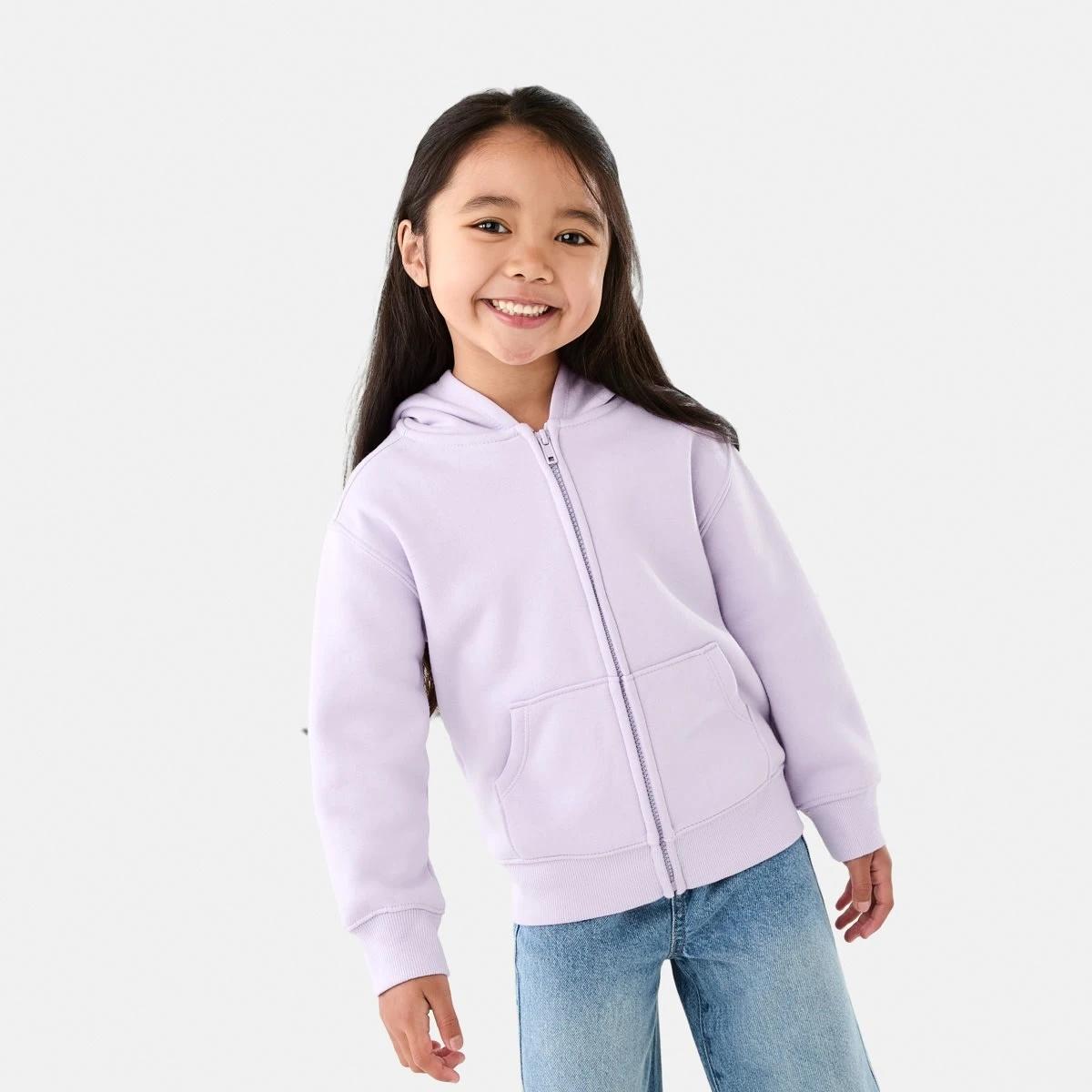 2 Zip Through Hoodie Pst Purple, 2 of 10