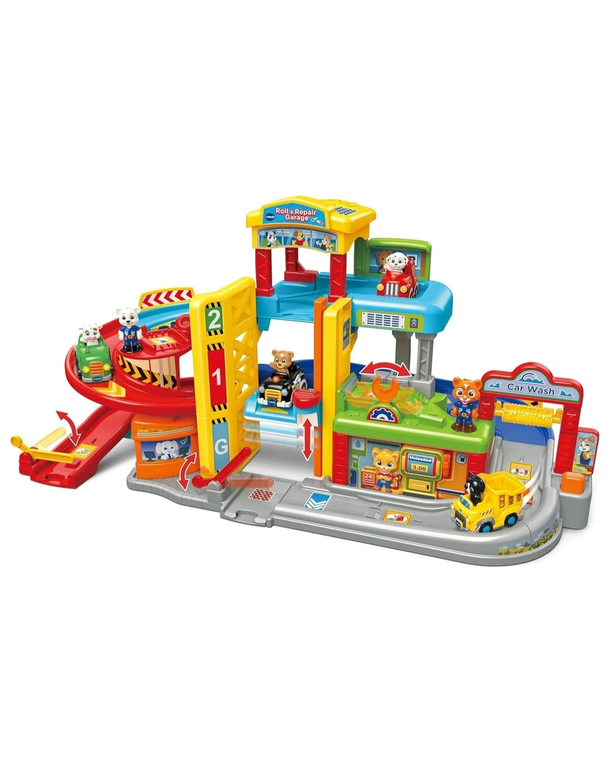 3 VTech Toot-Toot Drivers Roll and Repair Garage, 3 of 6