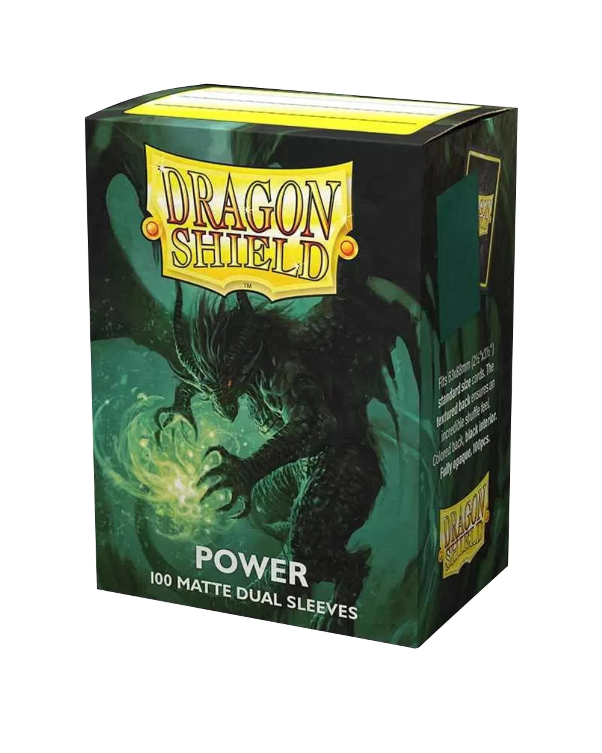 1 Dragon Shield Matte Sleeves Matte Metallic Green 100 Pack - Green, 1 of 2