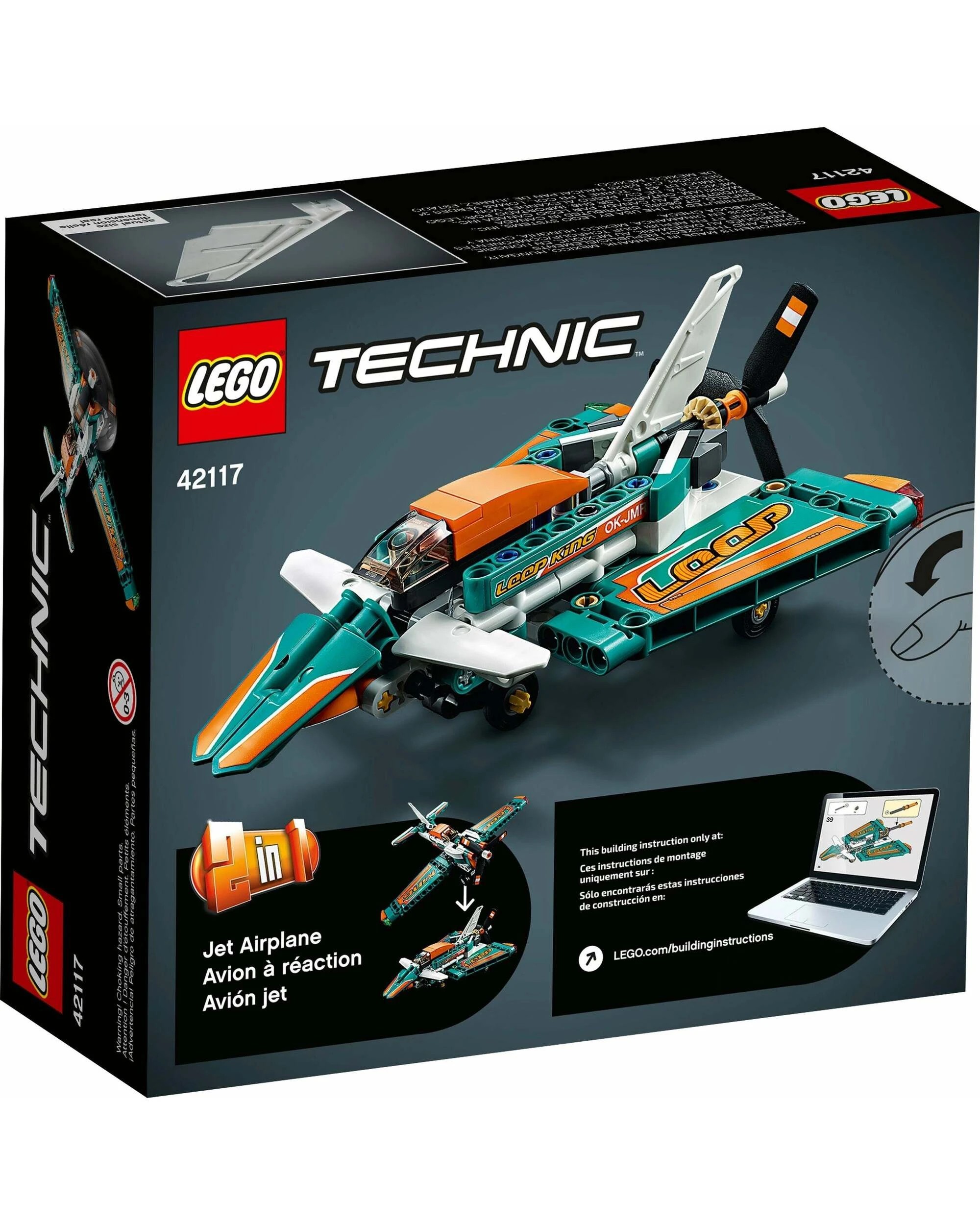 5 LEGO Technic Series 42117 Race Plane, 5 of 5