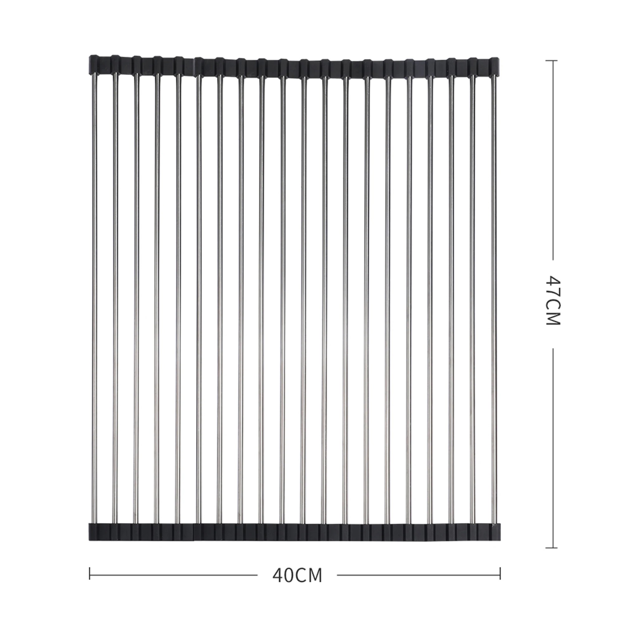 3 Toque Stainless Steel Dish Drying Rack, 3 of 7