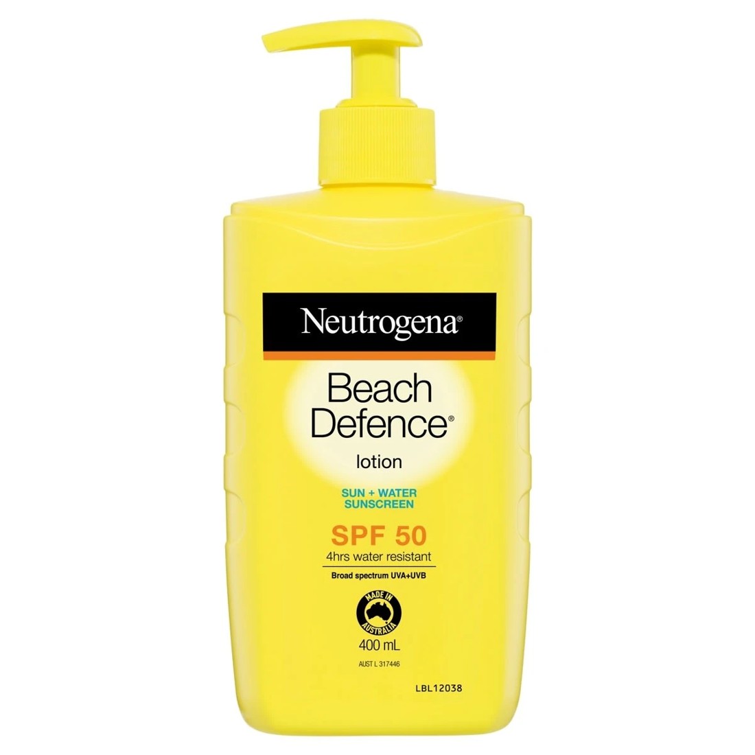 1 Neutrogena Beach Defence SPF50 Lotion 400ml, 1 of 3