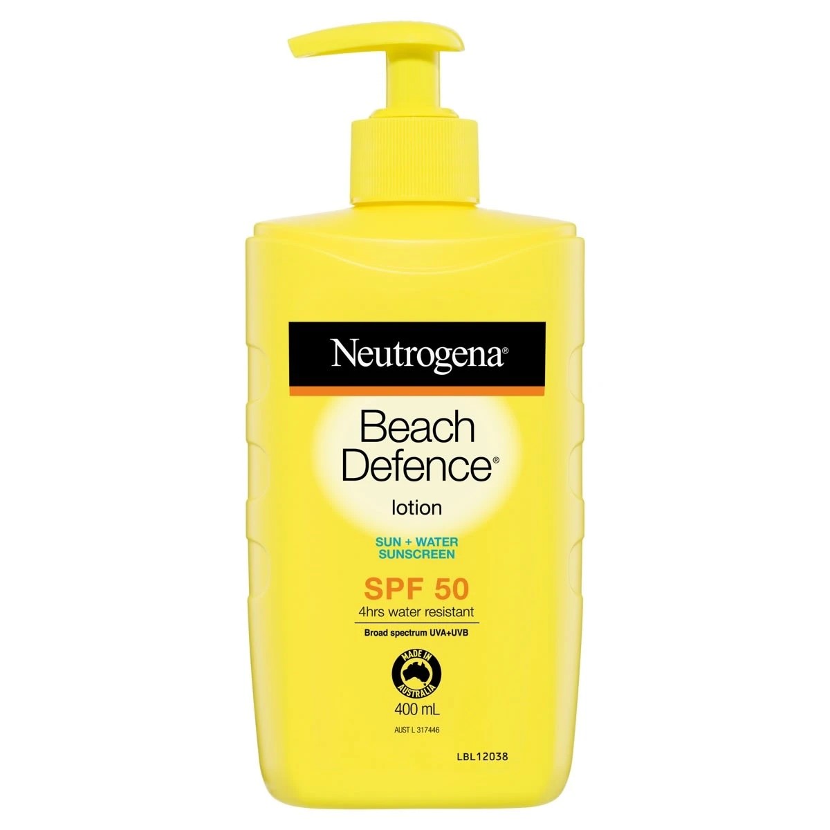 1 Neutrogena Beach Defence SPF50 Lotion 400ml, 1 of 3