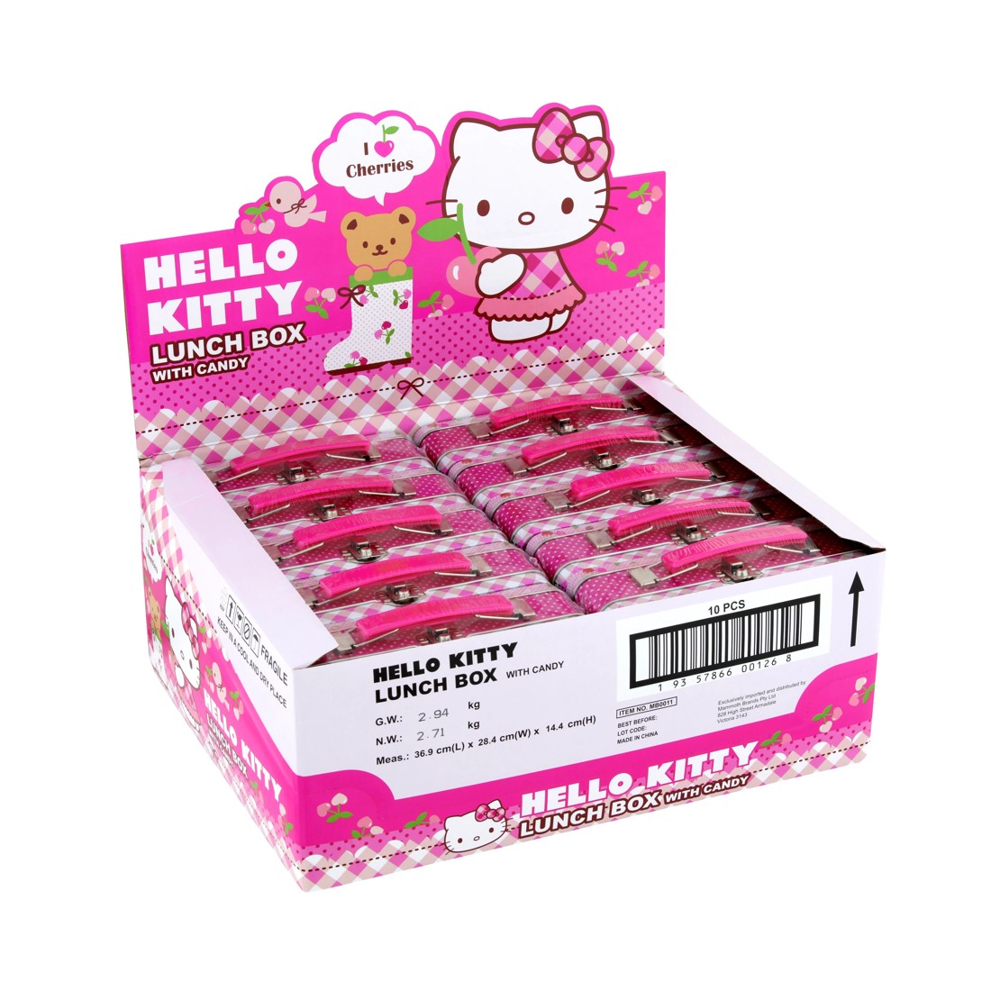 6 Hello Kitty Lunch Box with Candy 50g, 6 of 6