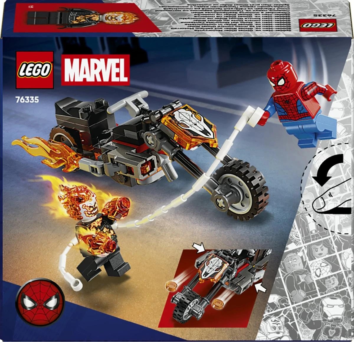 10 LEGO Super Heroes Spider-Man vs. Ghost Rider Motorcycle 76335, 10 of 10