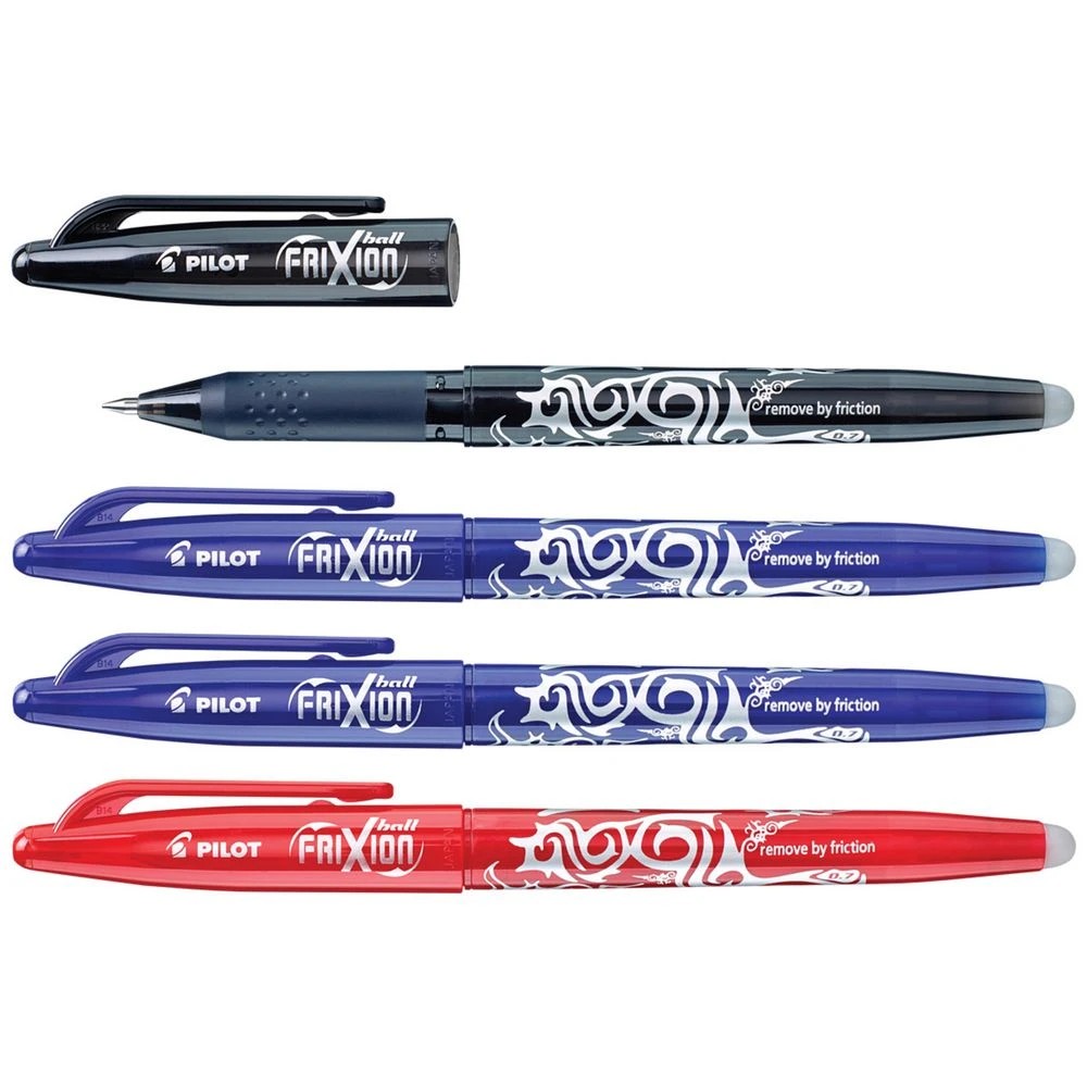 3 PILOT FriXion Ball Erasable Gel Pen 0.7mm Assorted 4 Pack, 3 of 9