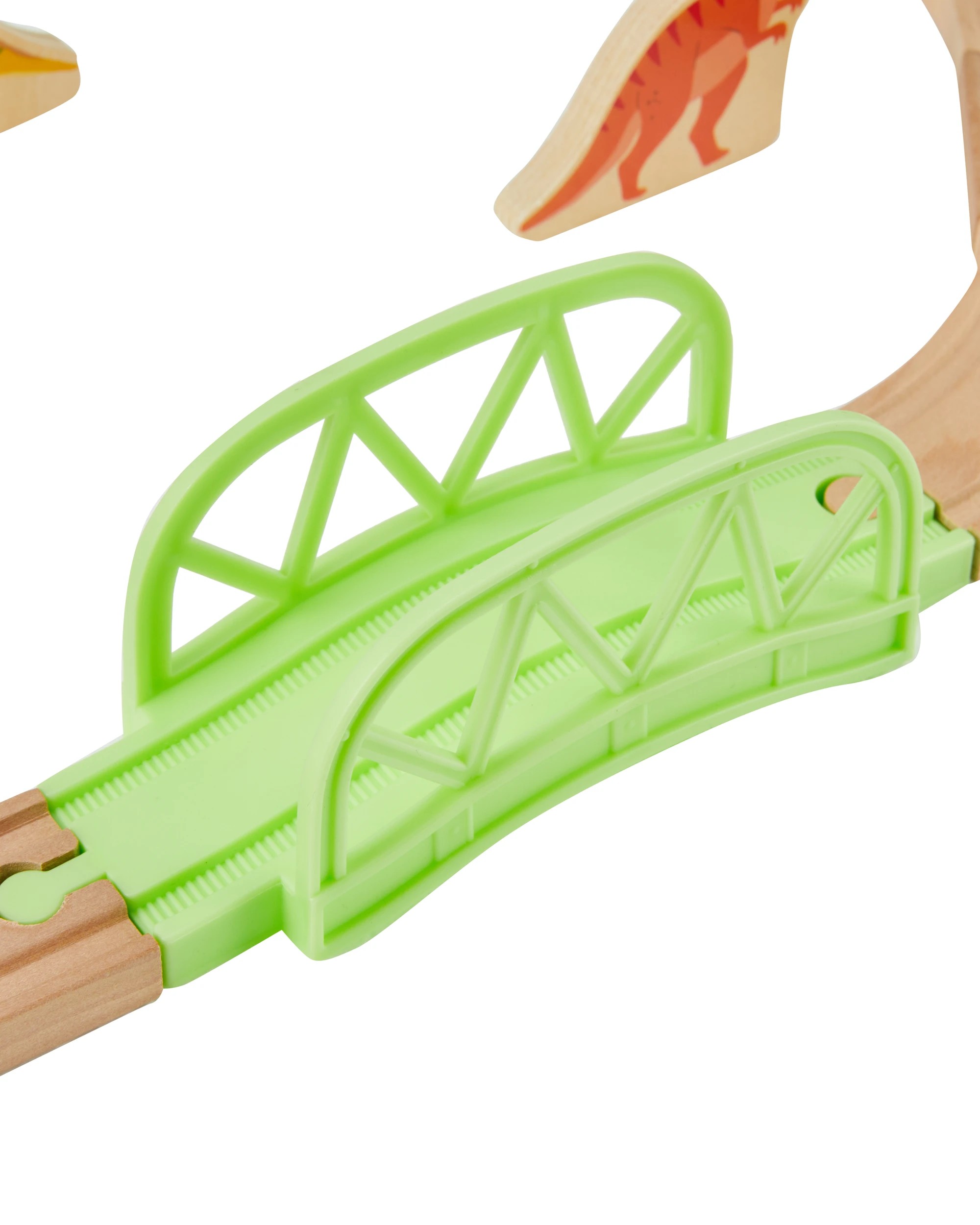 6 38 Piece Wooden Dino Train Set, 6 of 9