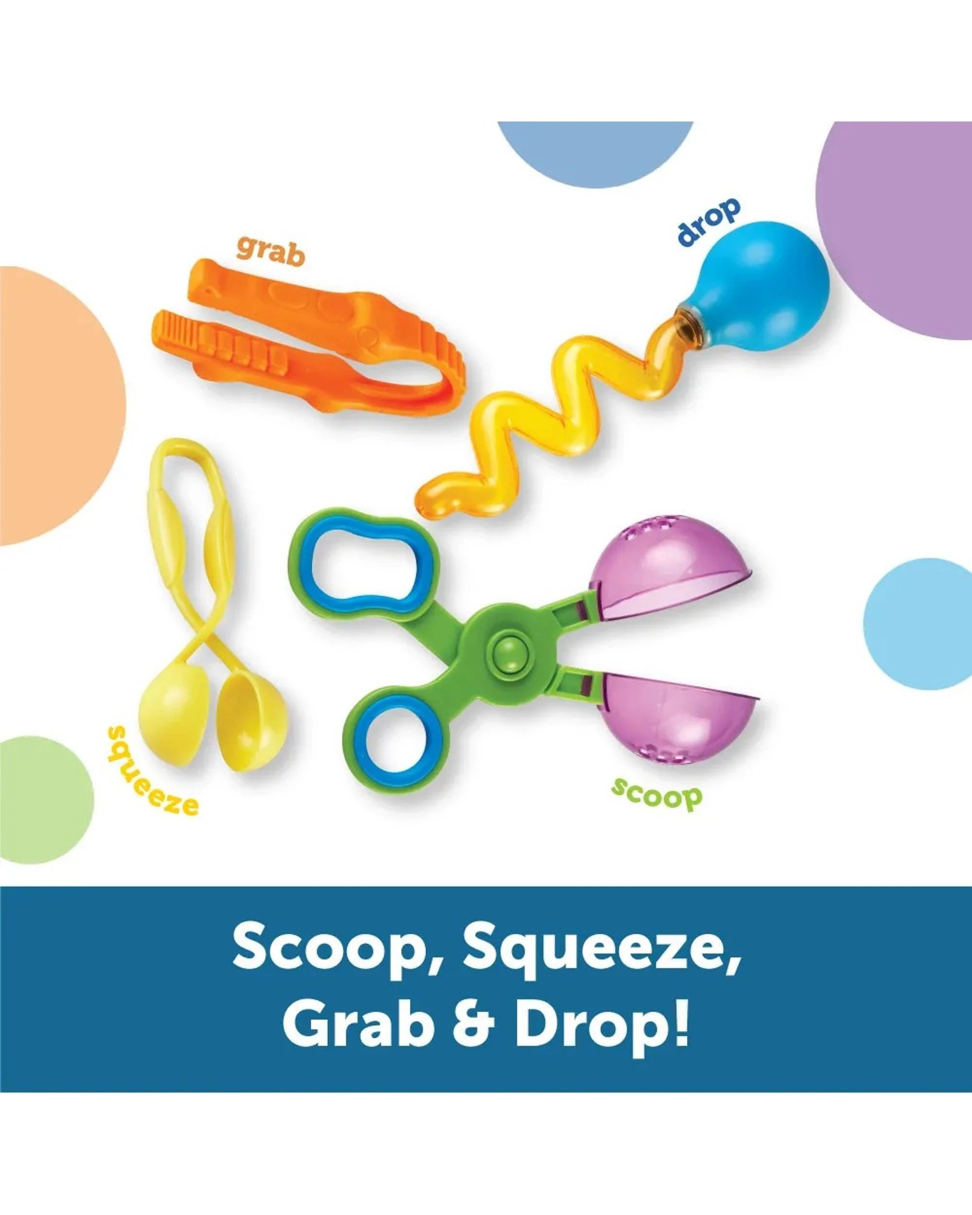 3 Learning Resources Helping Hands Fine Motor Tool Set, 3 of 6