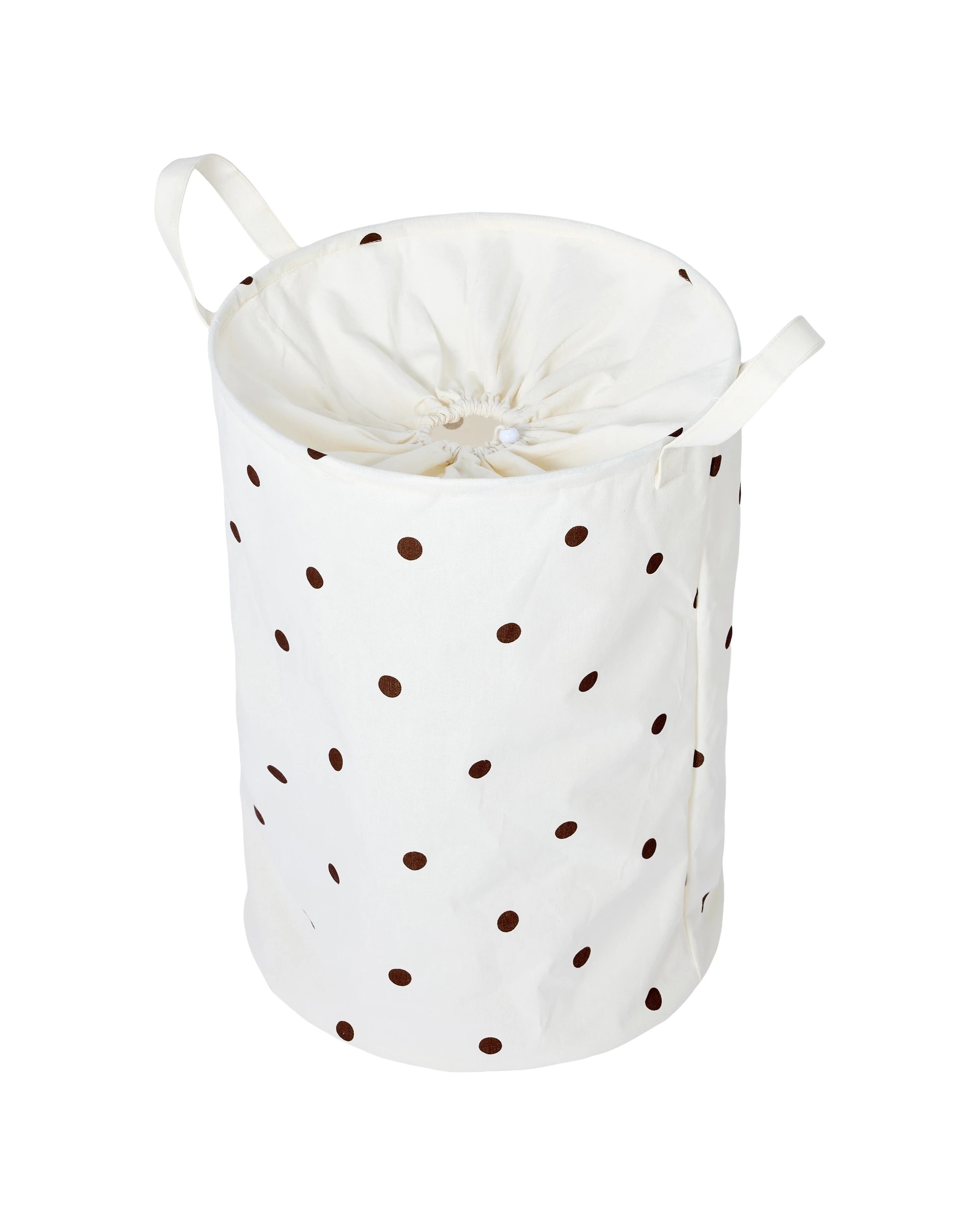 3 Polka Dot Pop Up Laundry Hamper - Beige, 3 of 7