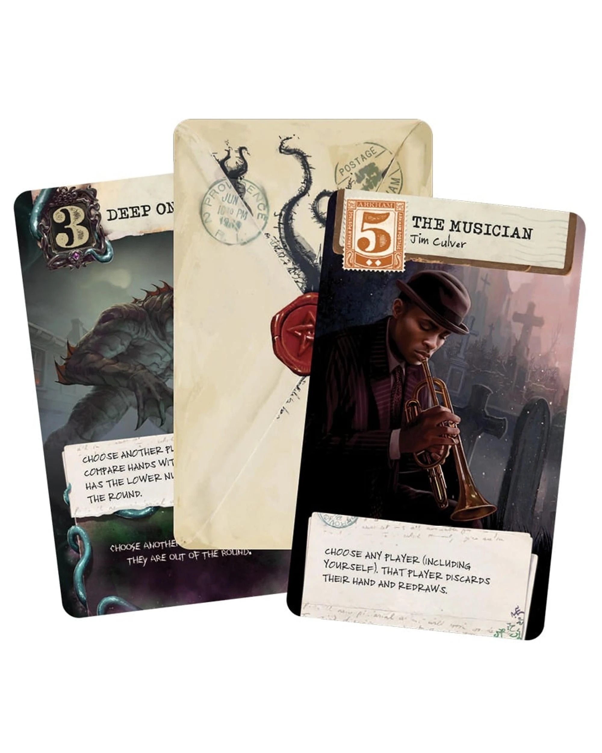 4 Arkham Horror Lovecraft Letter: A Love Letter Card Game, 4 of 7