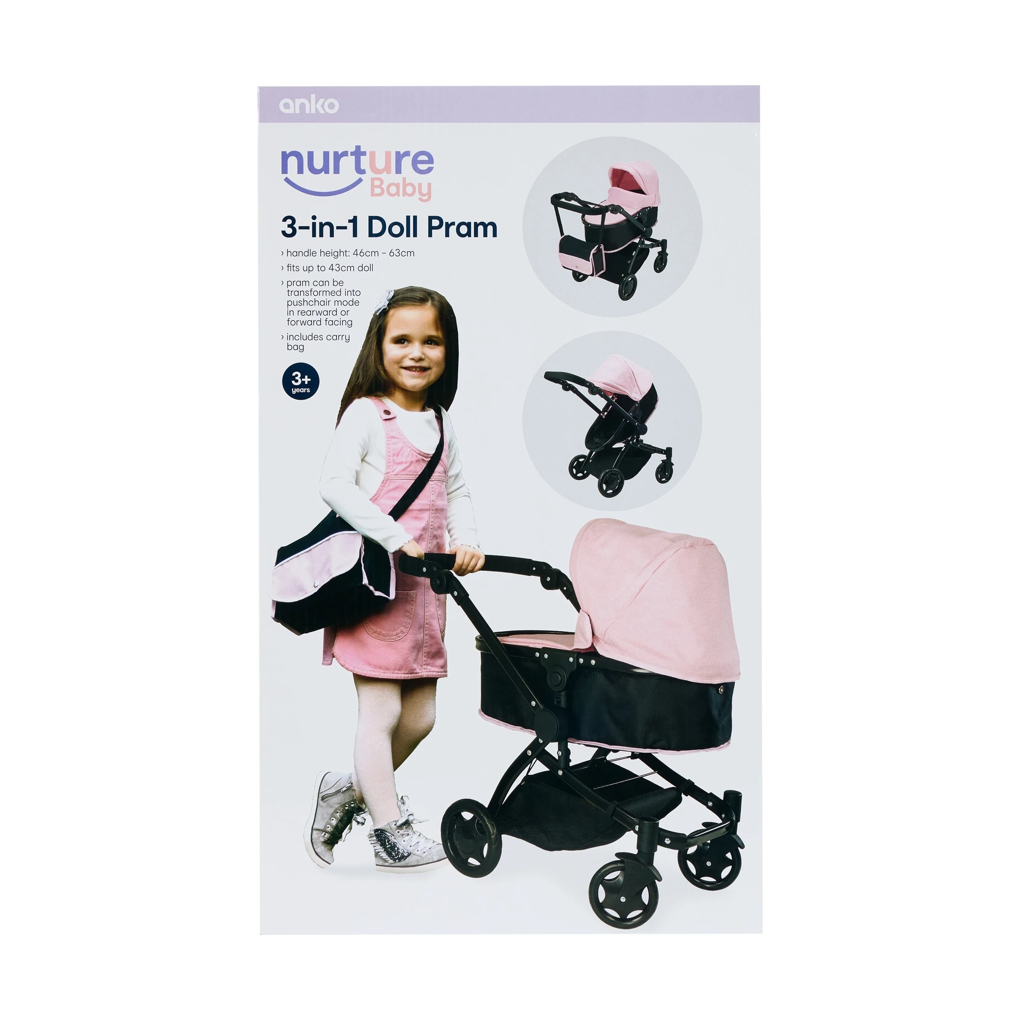 9 3-in-1 Doll Pram, 9 of 10