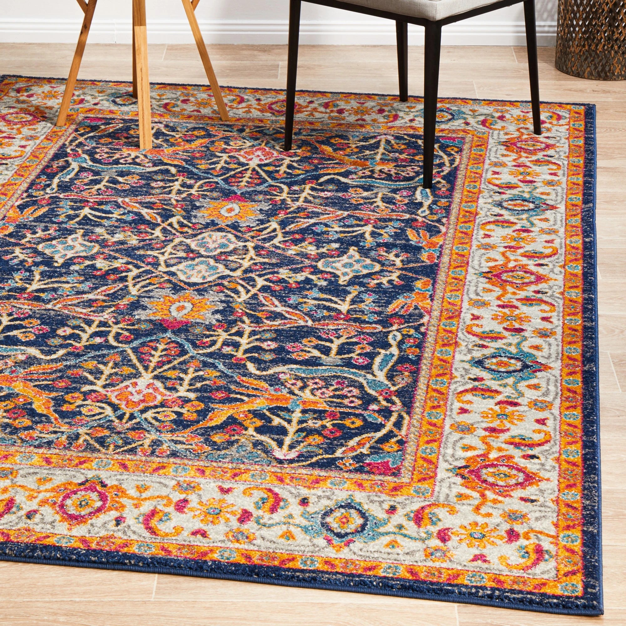 3 Common Ground Rugs Encore 262 230x160cm - Medium Floor Rug - Blue, 3 of 9