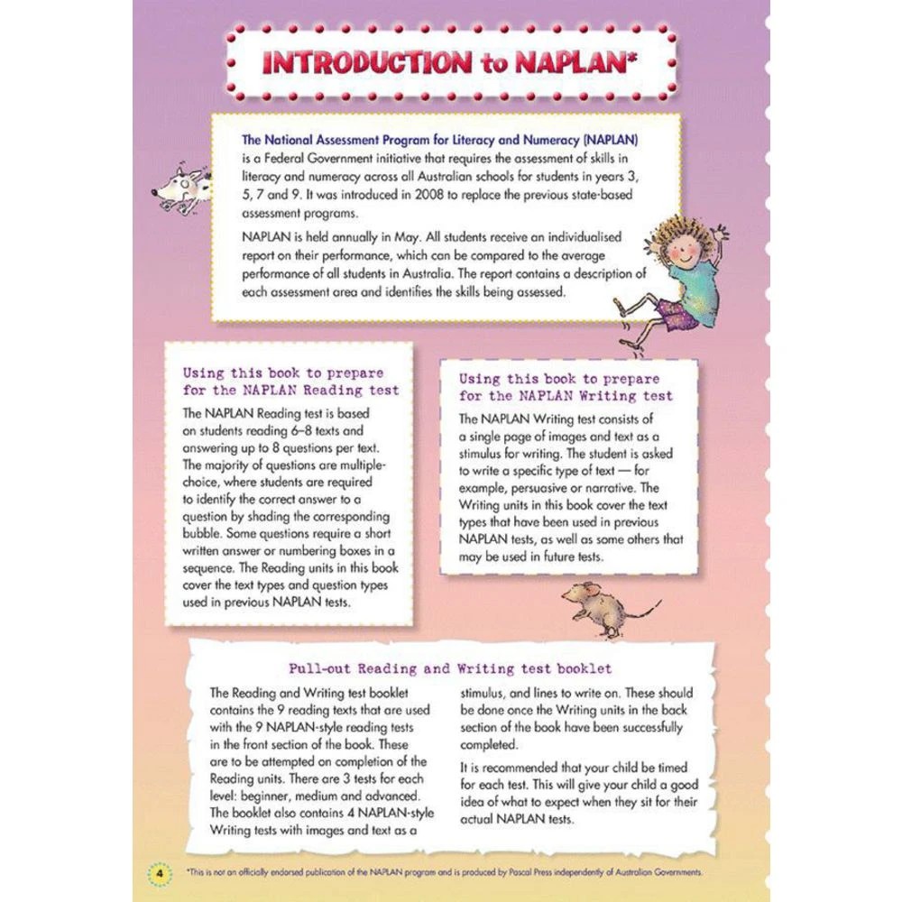 4 Blake's Back to Basics Year 3 NAPLAN Reading & Writing, 4 of 5