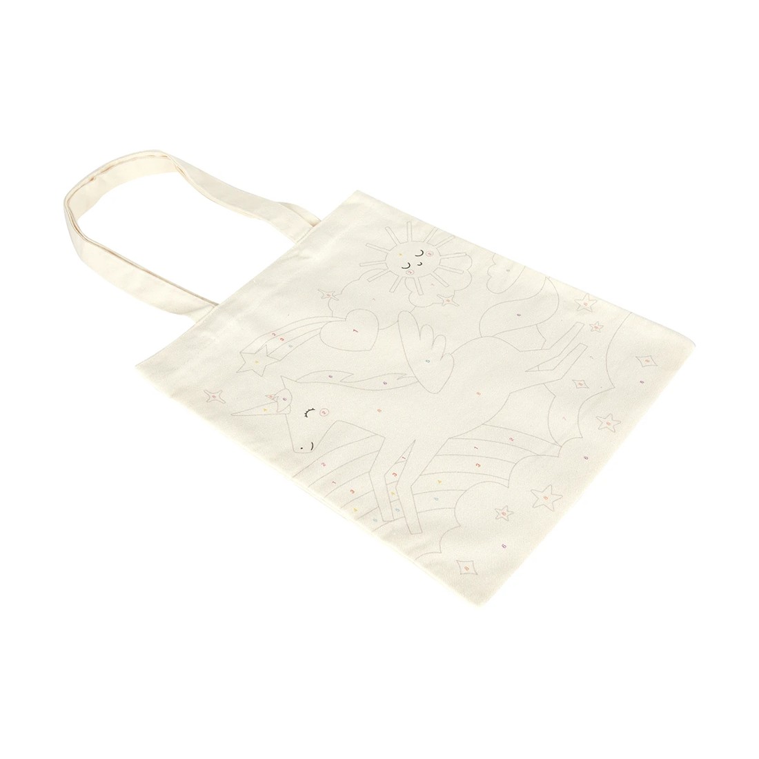6 13 Piece Paint by Number Tote Bag - Unicorn, 6 of 9