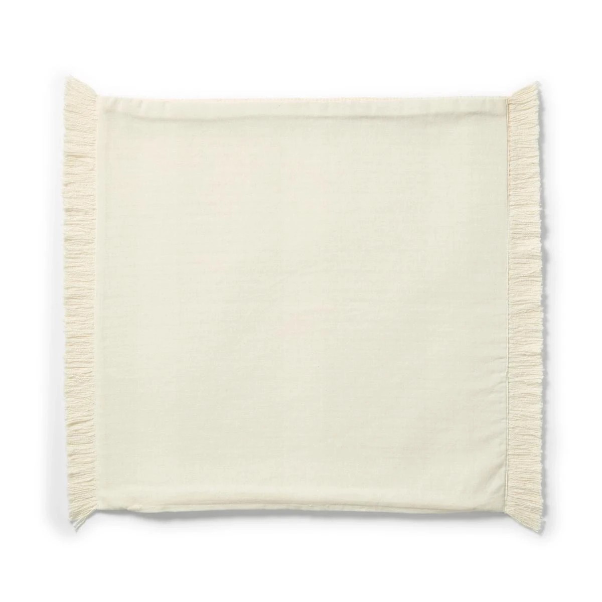 4 50cm Cushion Cover Woven - Beige, 4 of 6