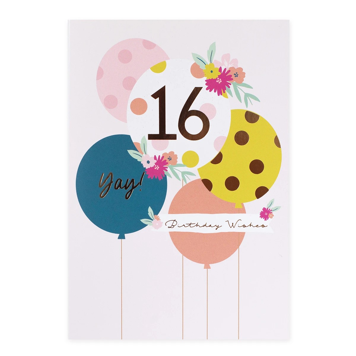 3 Connections from Hallmark 16th Birthday Card - Yay! Birthday Wishes, 3 of 3