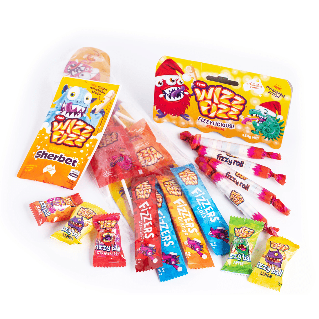 3 Fyna Wizz Fizz Fizzylicious Stocking 154g, 3 of 3