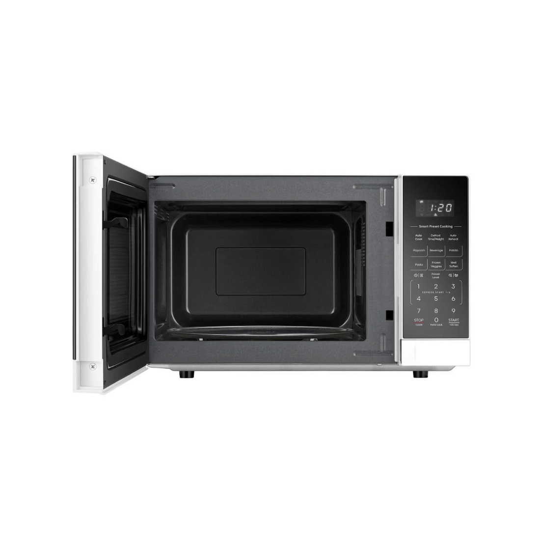 2 Hisense 25L 900W Microwave - White, 2 of 2
