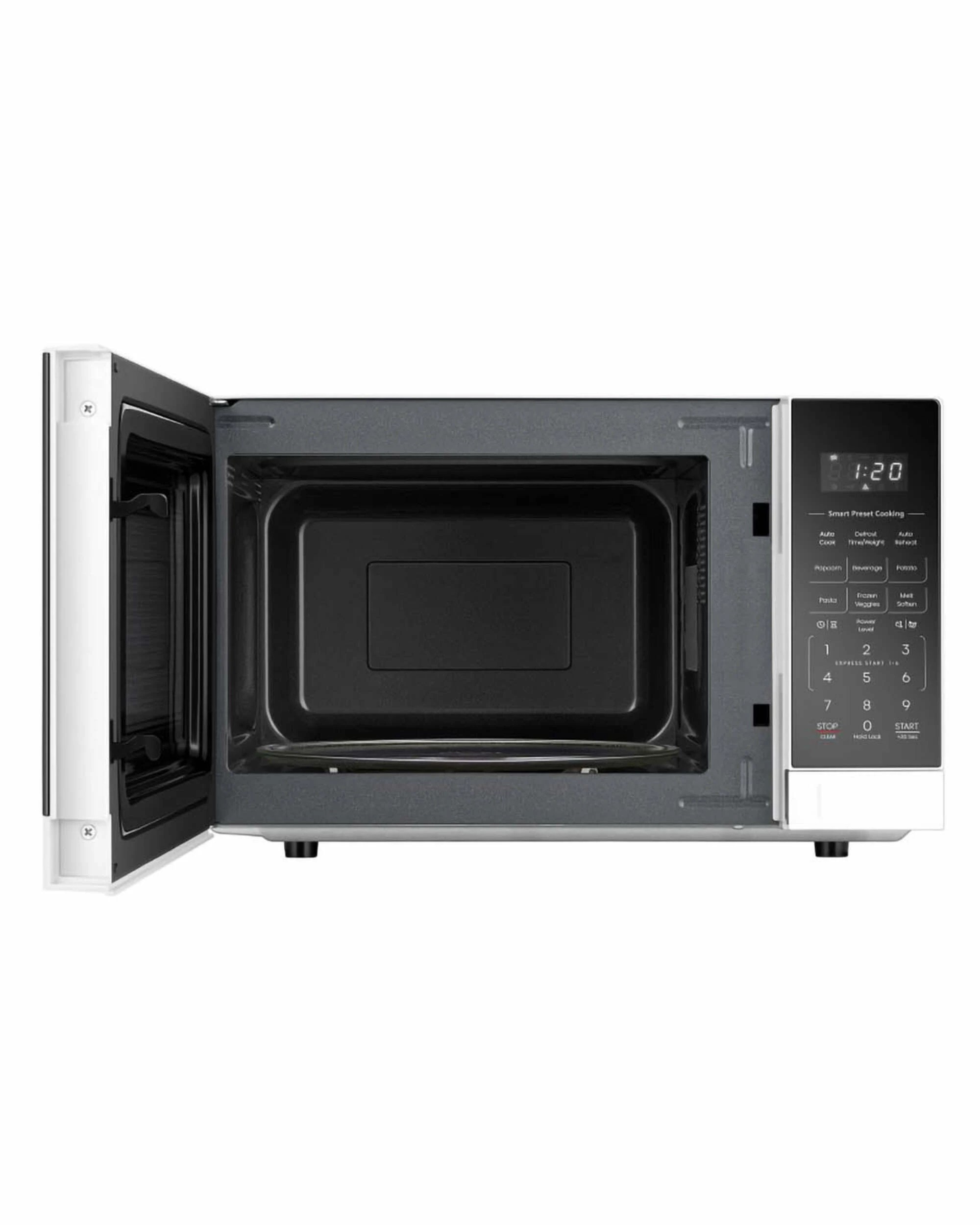 2 Hisense 25L 900W Microwave - White - WHITE, 2 of 2
