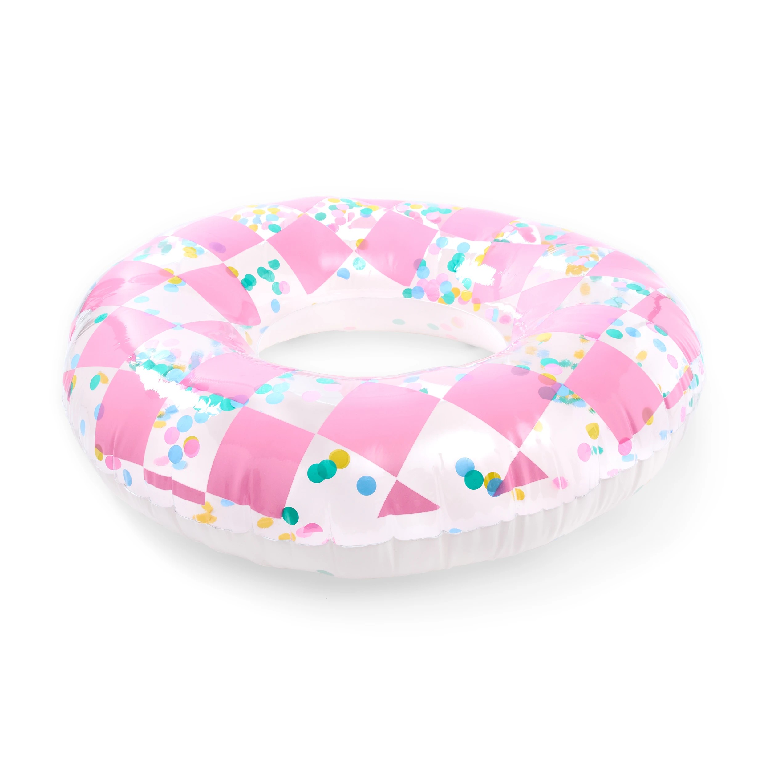 3 Inflatable Checker Swim Ring, 3 of 9