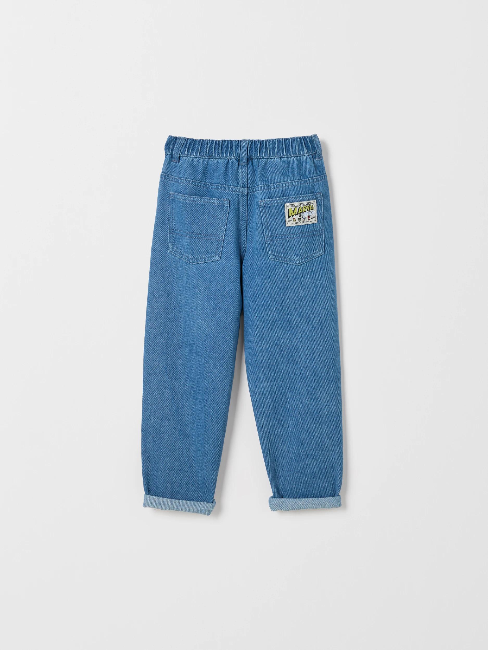 3 Disney Marvel Denim Jeans LIGHT WASH, 3 of 3