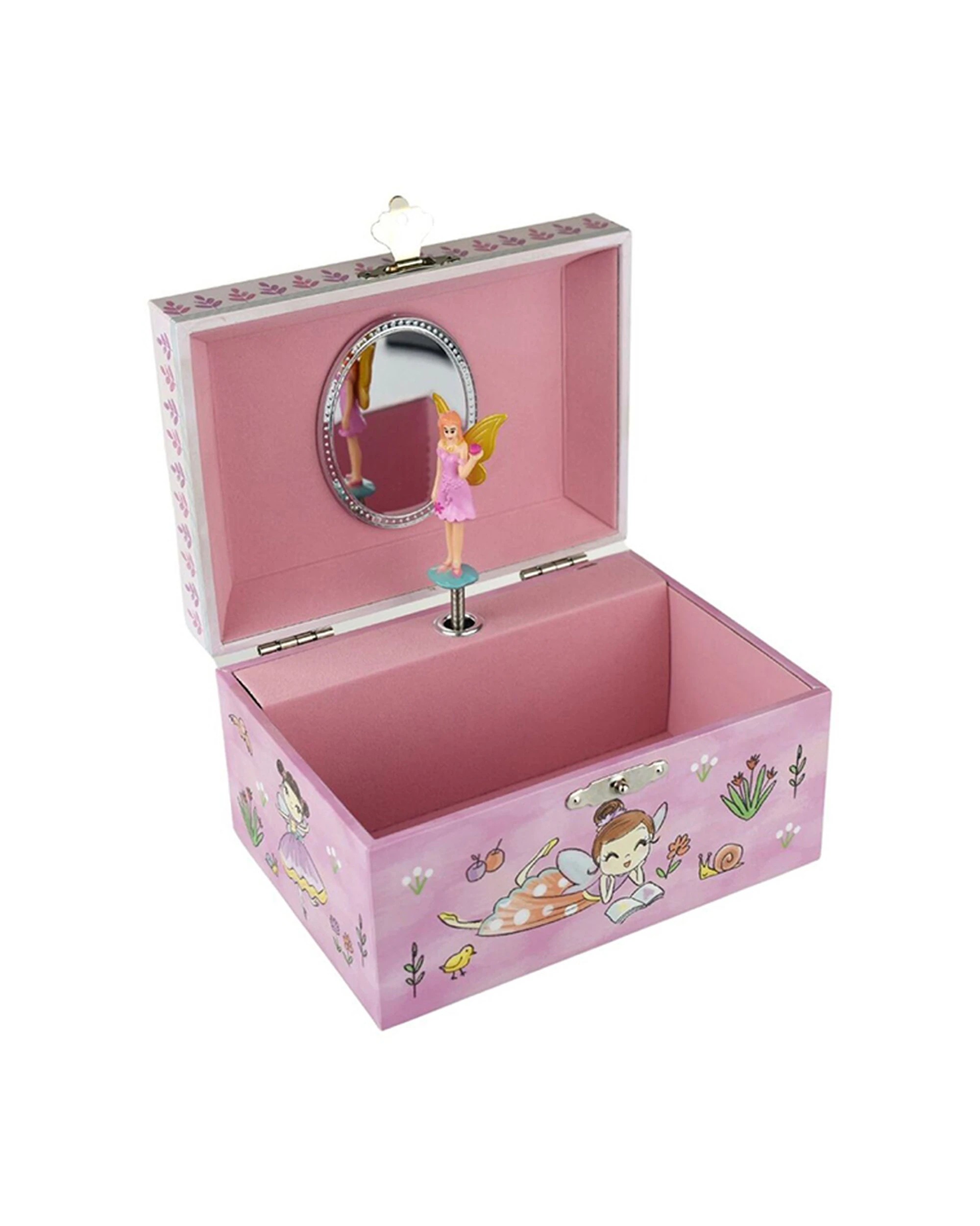 1 Kaper Kidz Lilly Fairy Keepsake Music Box 15cm - Pink, 1 of 7