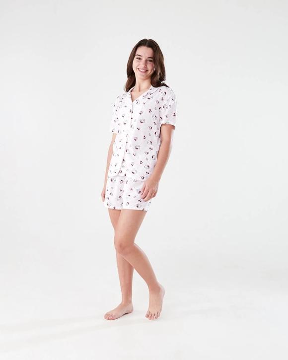 Hello Kitty License Woven Pyjama Set