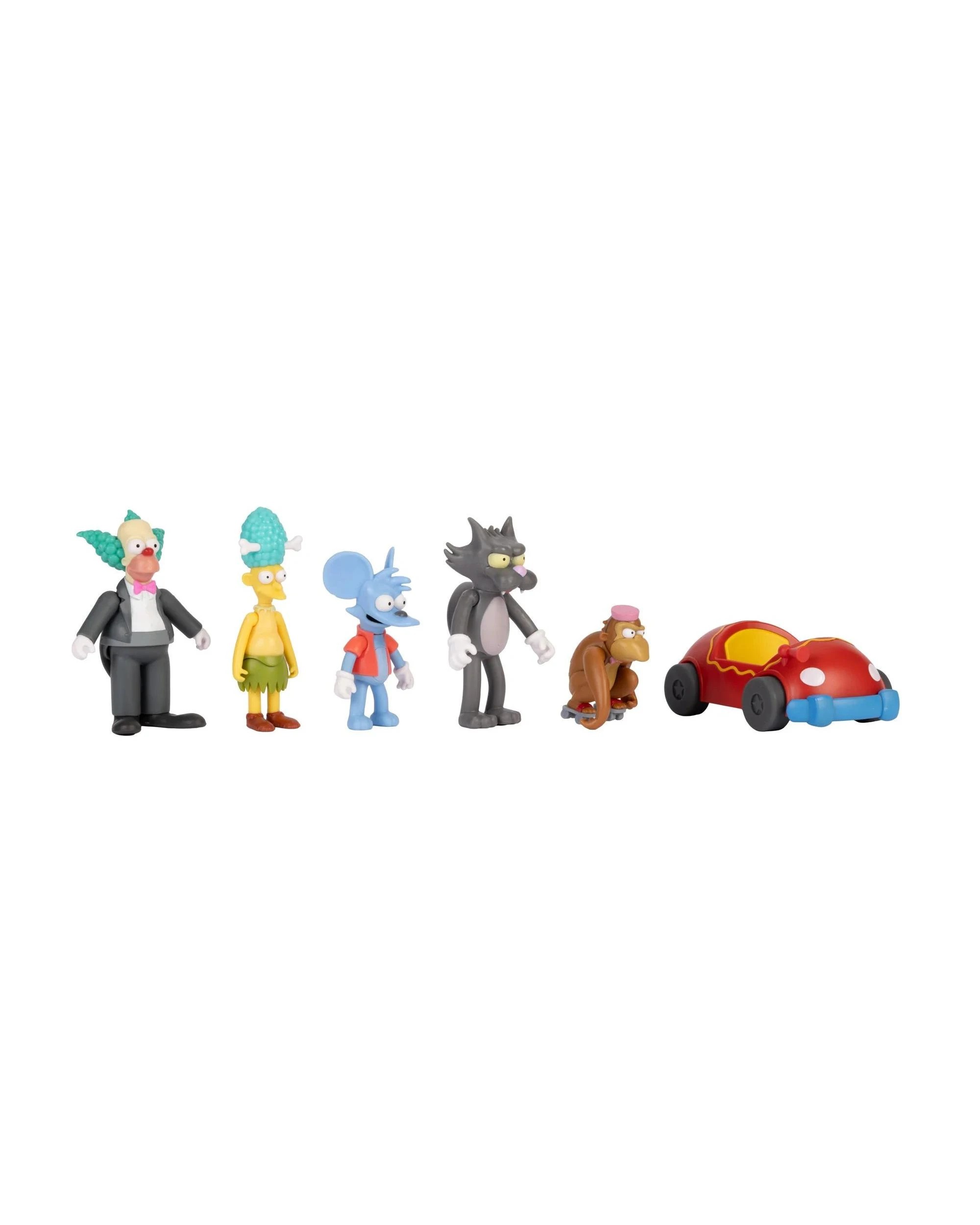 5 The Simpsons Krusty the Clown Show 2.5 inch Scale Figure Multi-Pack, 5 of 7