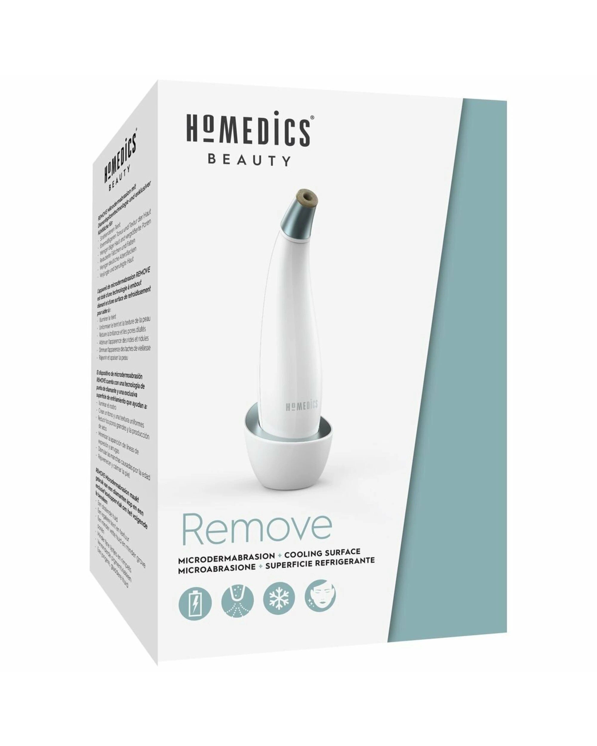 4 Homedics Radiance Microdermabrasion-Exfoliator and Cooling Device, 4 of 5
