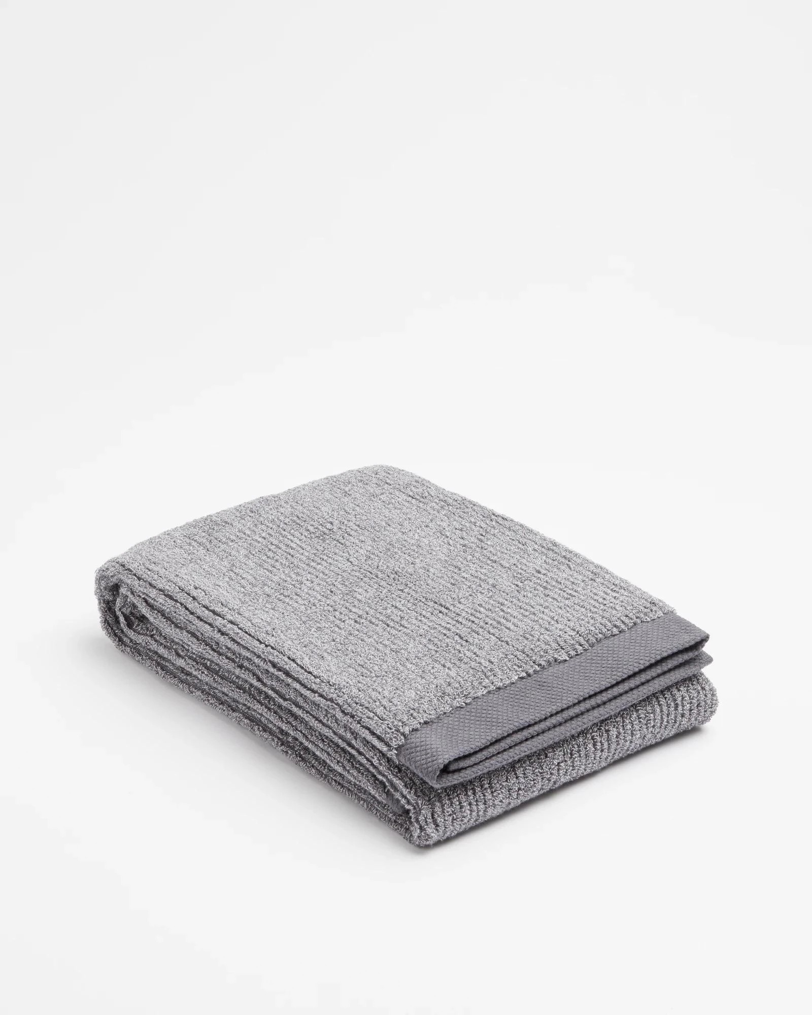 1 Target Australian Cotton Ribbed Bath Towel - Piper Marle - Grey, 1 of 4
