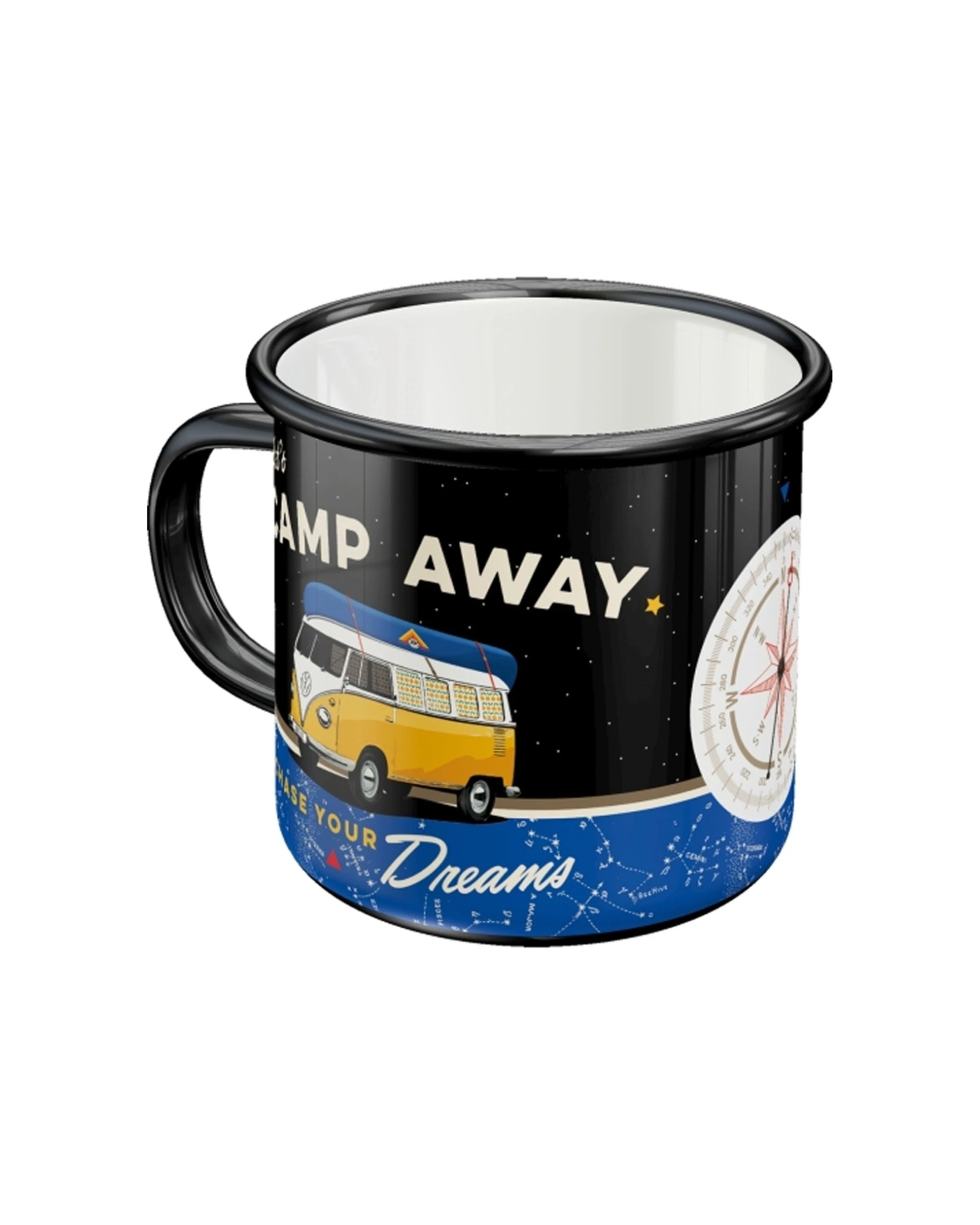 4 Nostalgic-Art Enamel Mug 360ml Mug - Retro Look Design - Pattern, 4 of 4