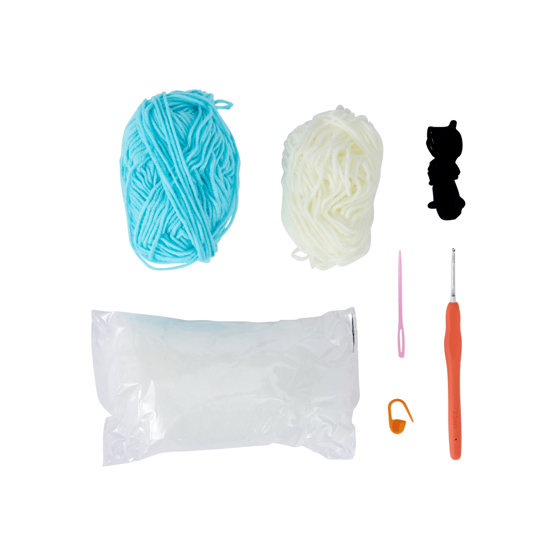 2 DIY Mini Crochet Kit - Whale, 2 of 3