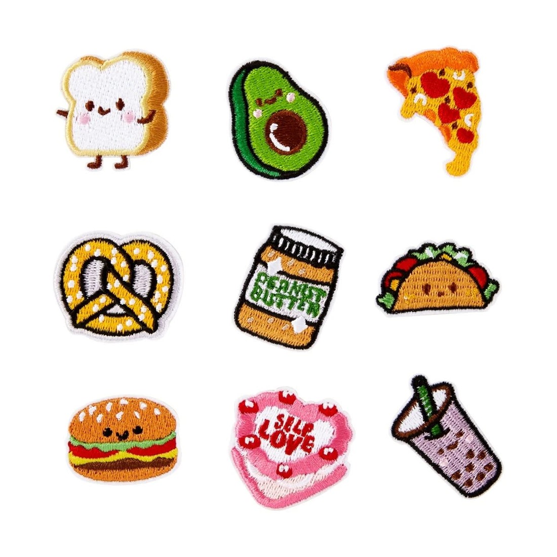 2 Iron-On Patches - Food, 2 of 3