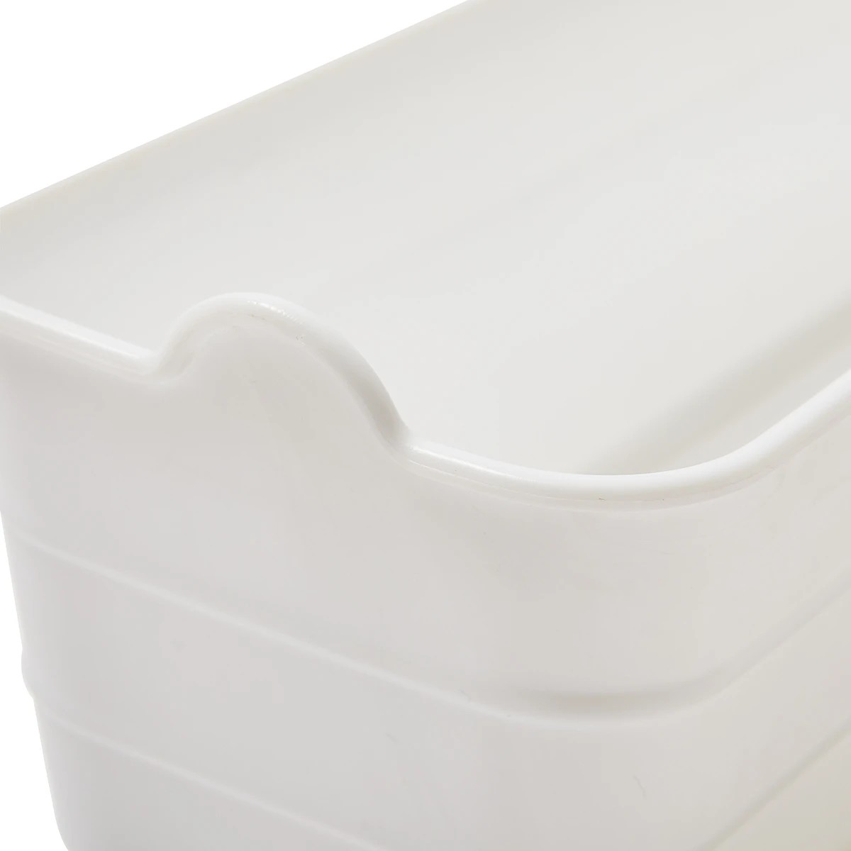 4 2 Pack Narrow Flexi Trays - White, 4 of 9