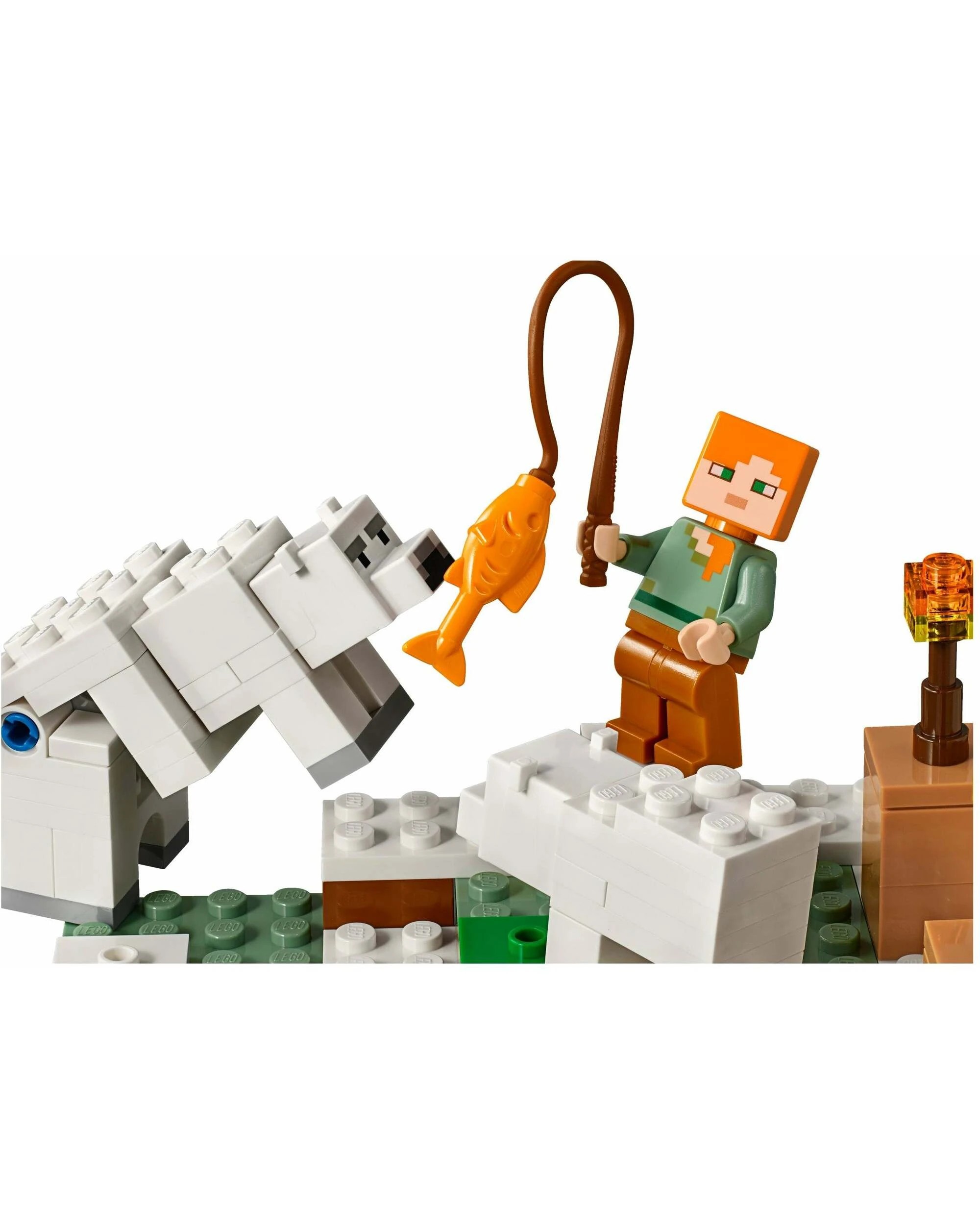 3 LEGO 21142 The Polar Igloo Minecraft Igloo Building Set, 3 of 5