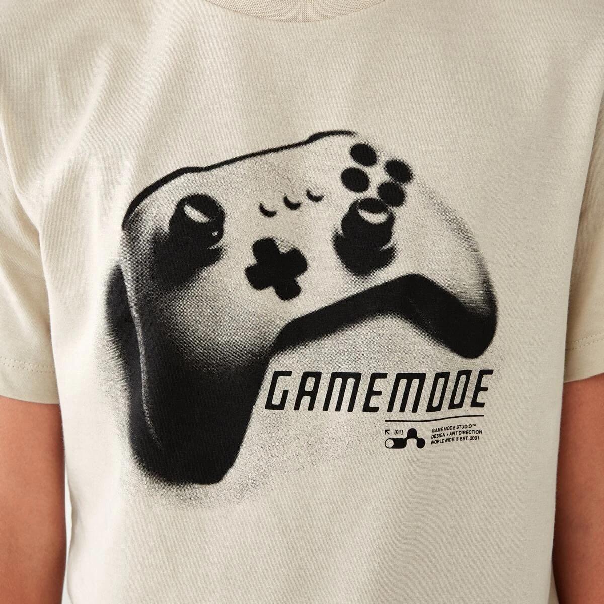 4 Short Sleeve Print T-shirt Bge Gamemo, 4 of 8