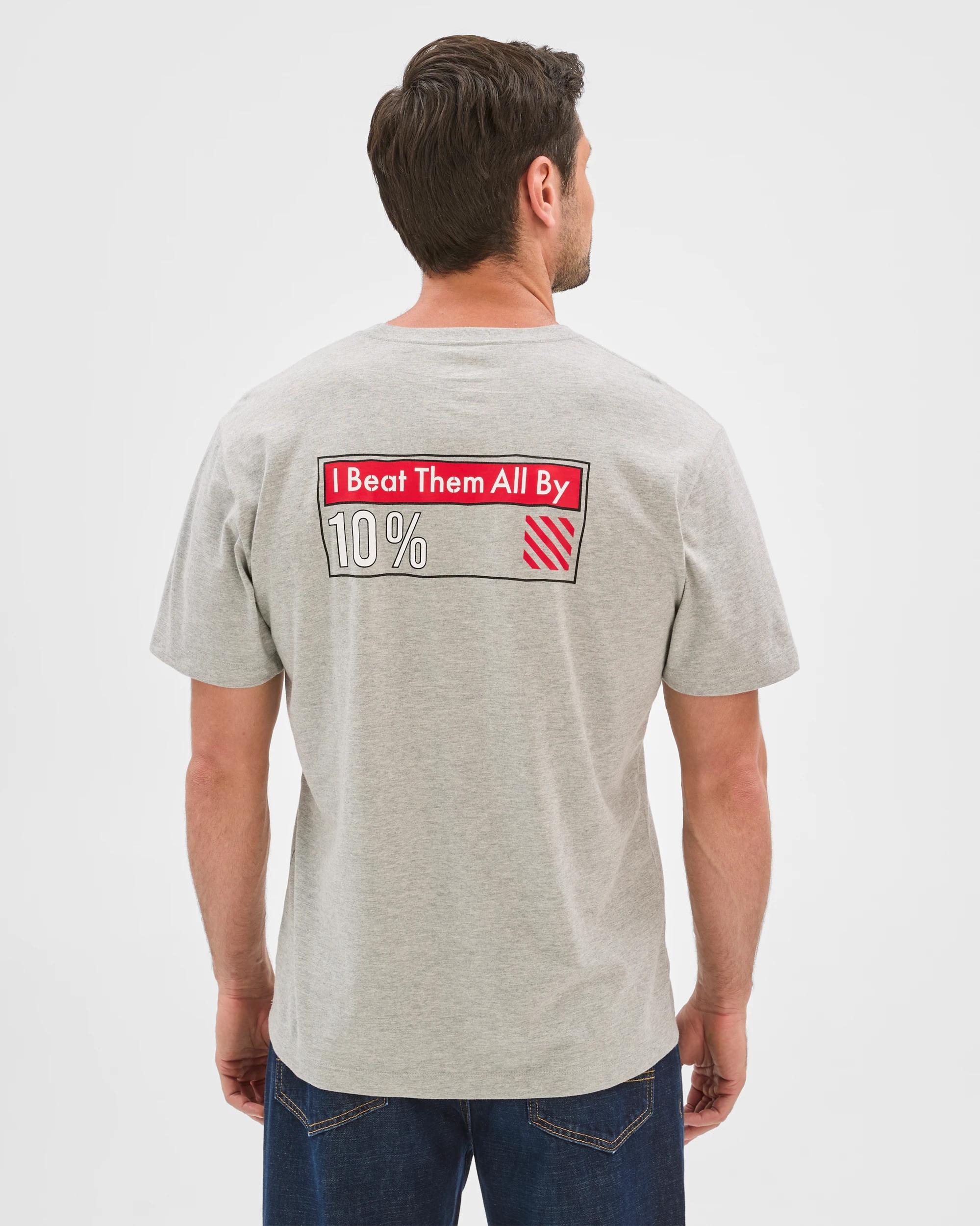 7 Target Man Australian Cotton Blend Short Sleeve T-Shirt GREY, 7 of 7