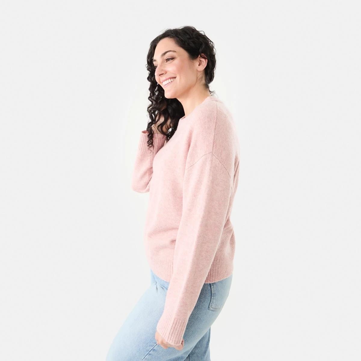 2 Relaxed Jumper Rose Marl, 2 of 5
