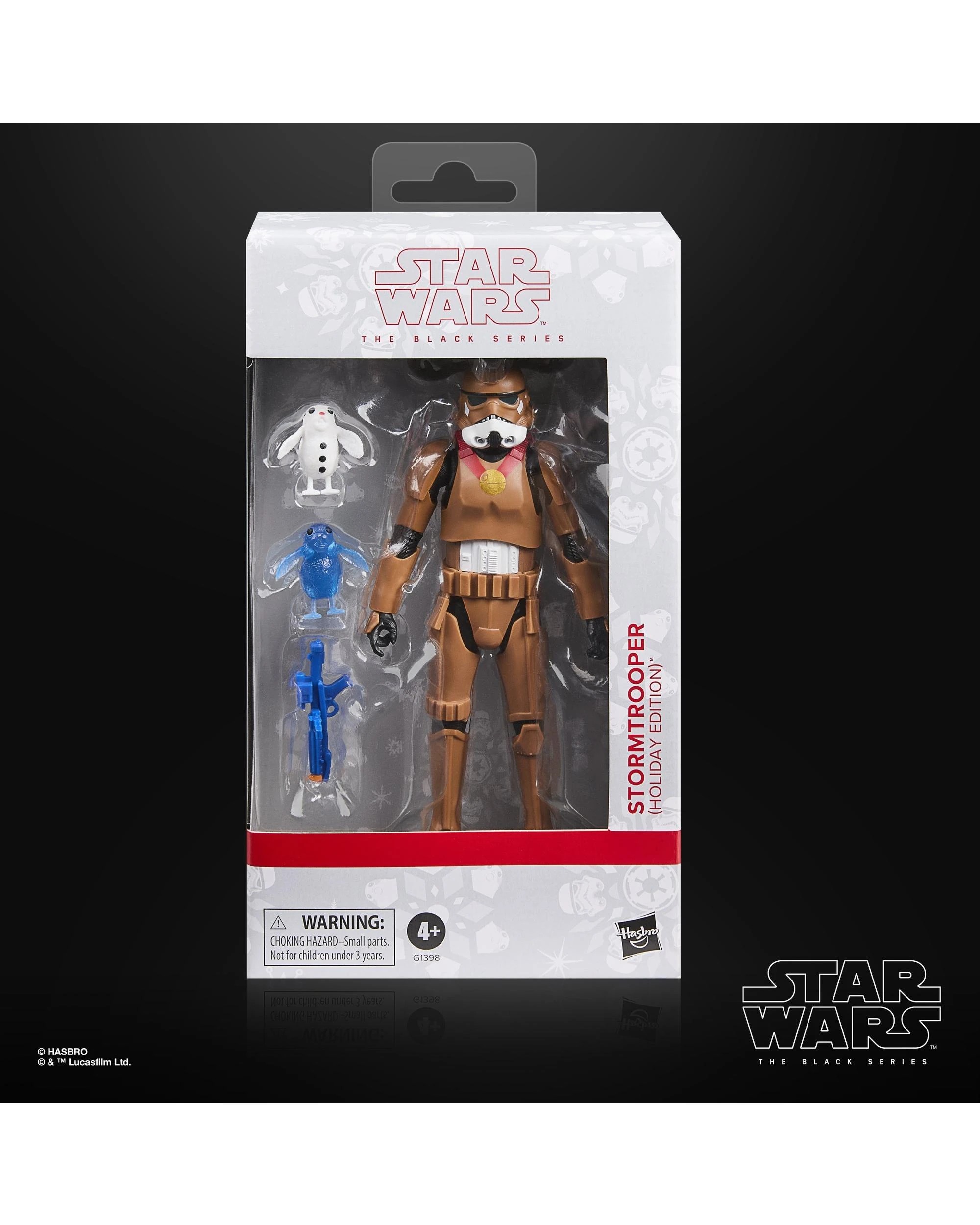 9 Star Wars The Black Series Stormtrooper Holiday Edition Action Figure, 9 of 10