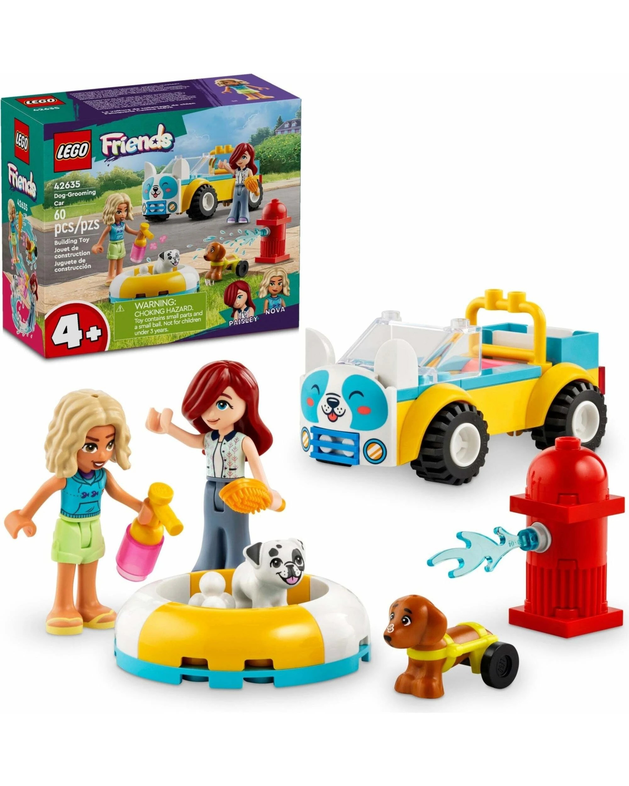 3 LEGO Friends 42635 Dog Grooming Car Playset, 3 of 5