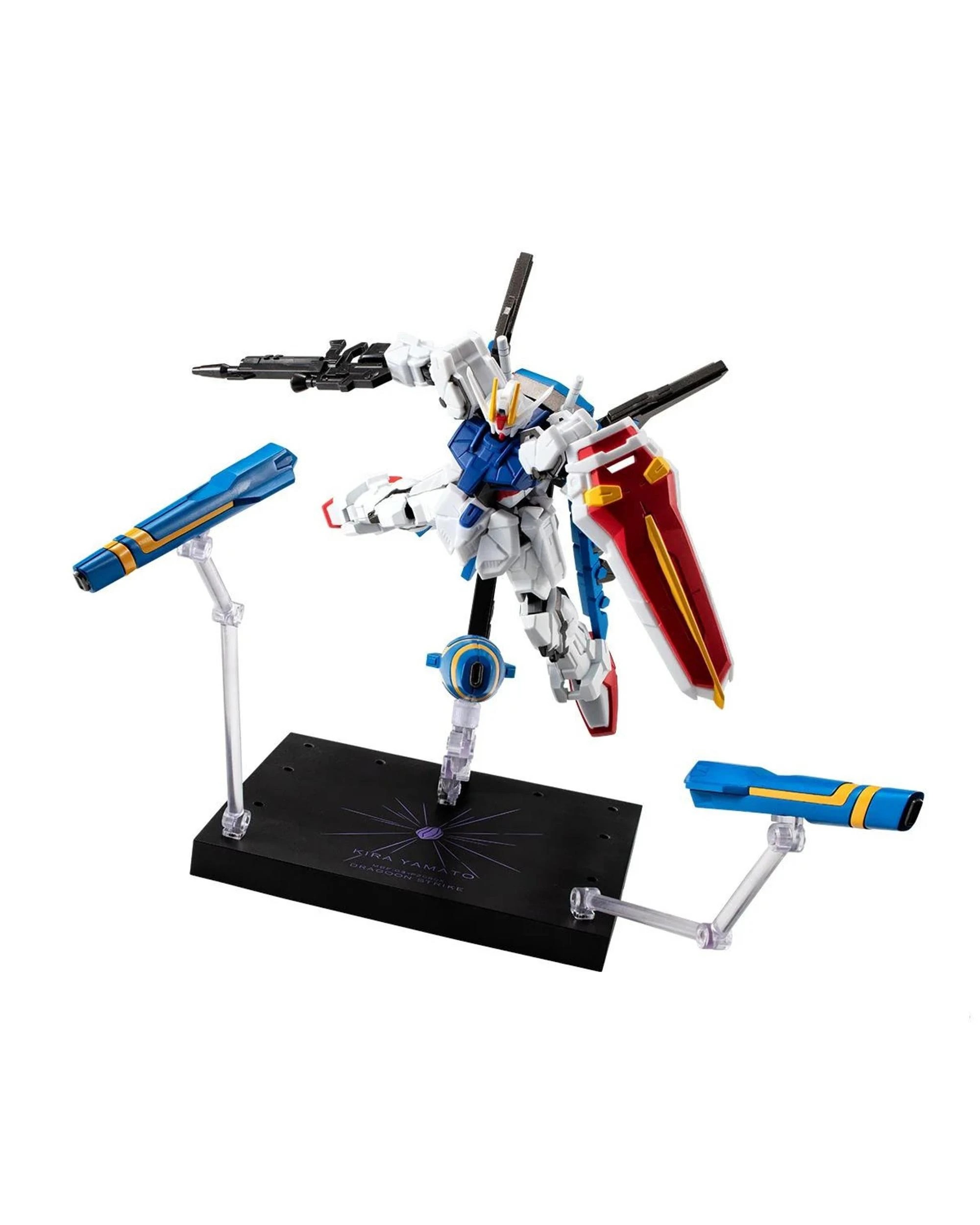 5 Bandai Shokugan Gundam Mobile Suit Gundam G-Frame FA Dragoon Strike Figure, 5 of 5