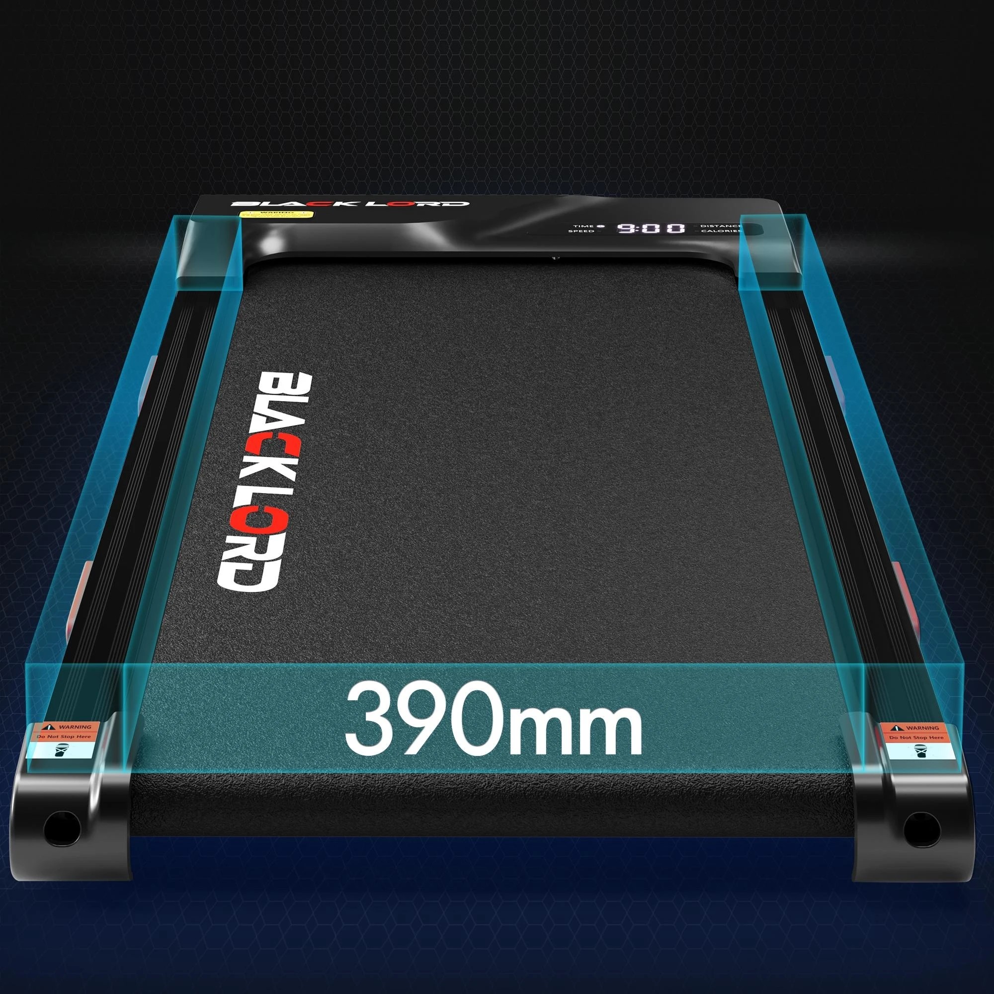 7 Black Lord Treadmill Electric Walking Pad Incline Gym Brushless Motor - Black, 7 of 9