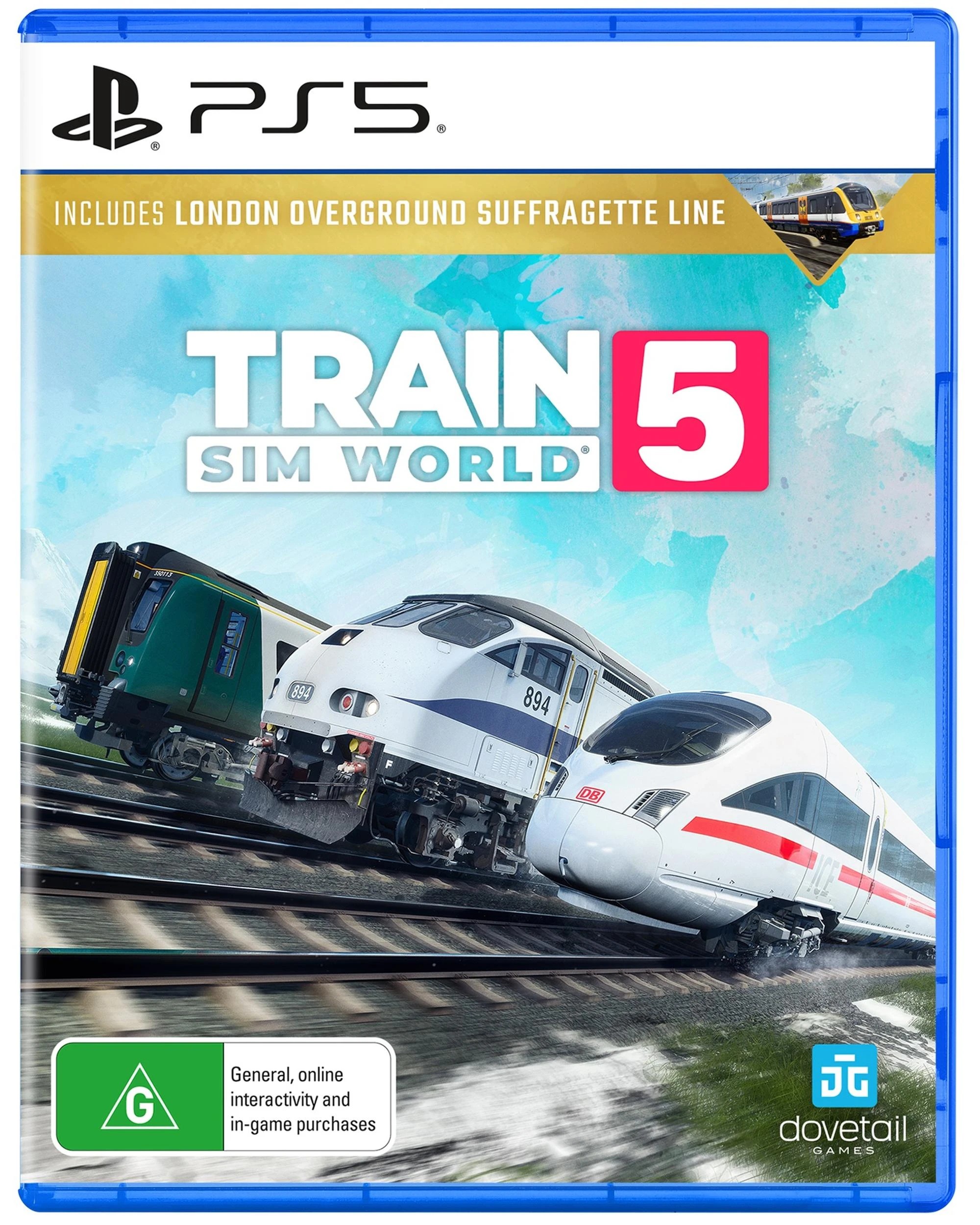 1 Dovetail Games Train Sim World 5 - PS5, 1 of 8