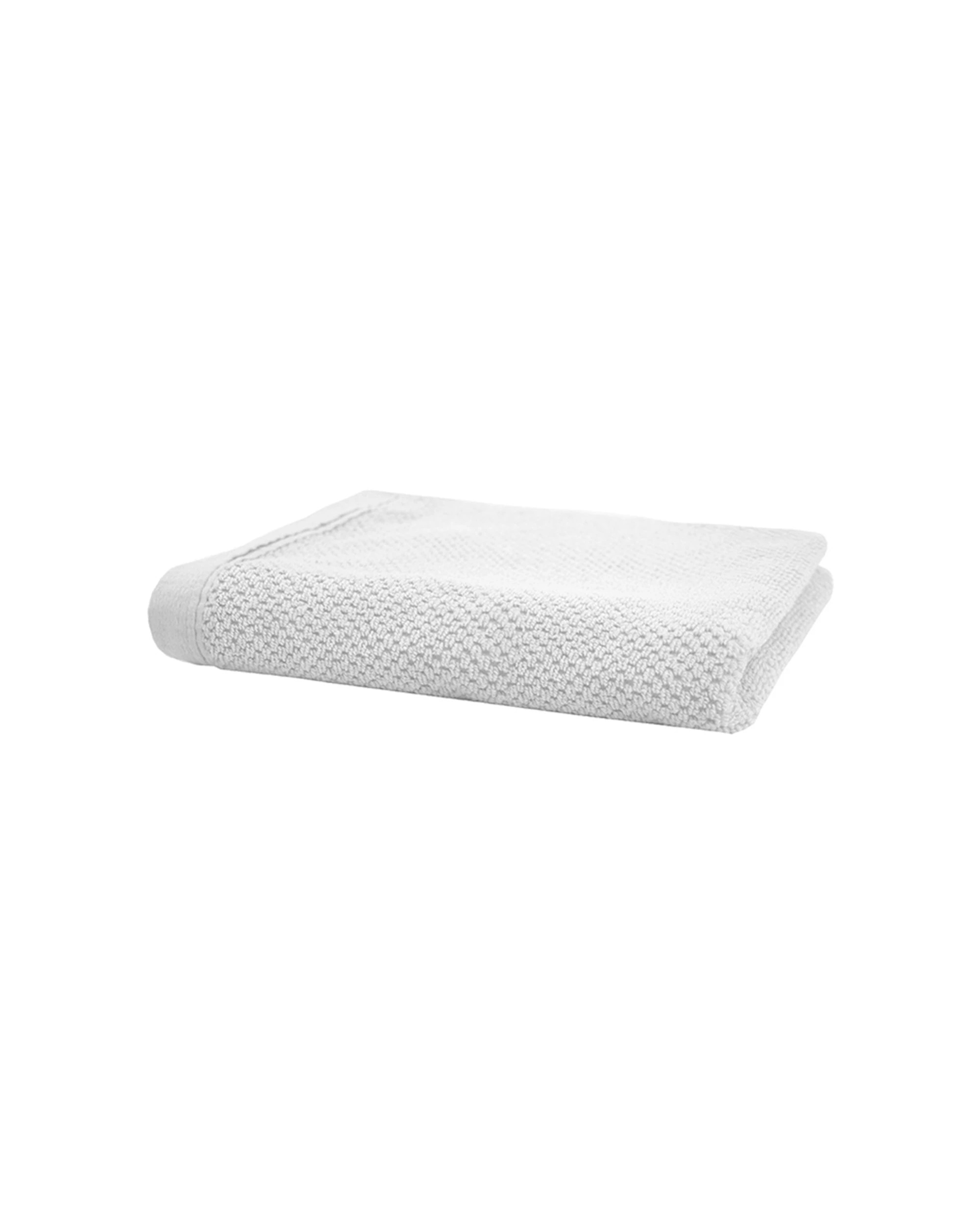 2 Bambury Angove 600gsm Soft Absorbent Cotton Hand Towel 4PK 40x70cm - White, 2 of 5