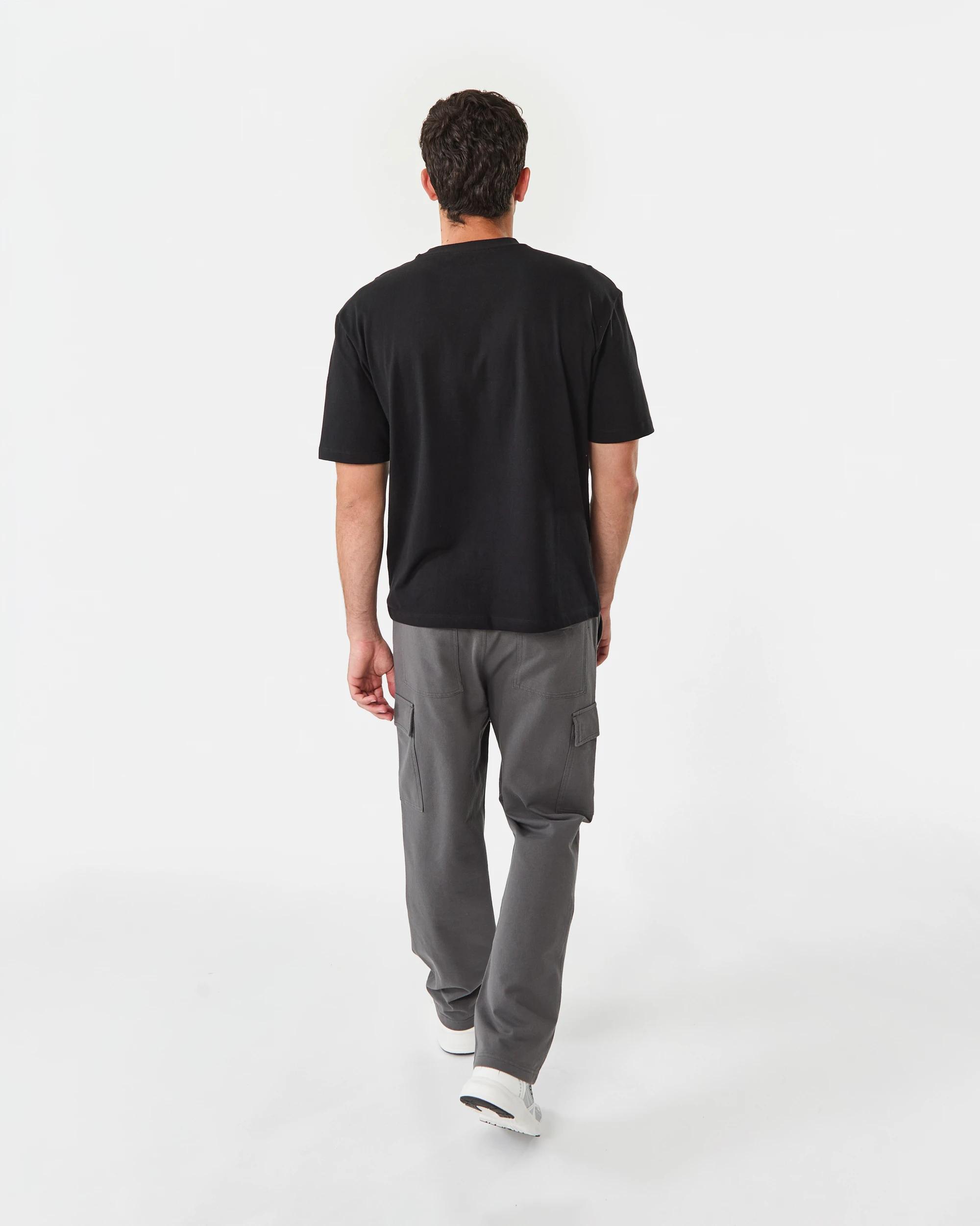 4 Oversized Heavyweight T-shirt BLACK, 4 of 7