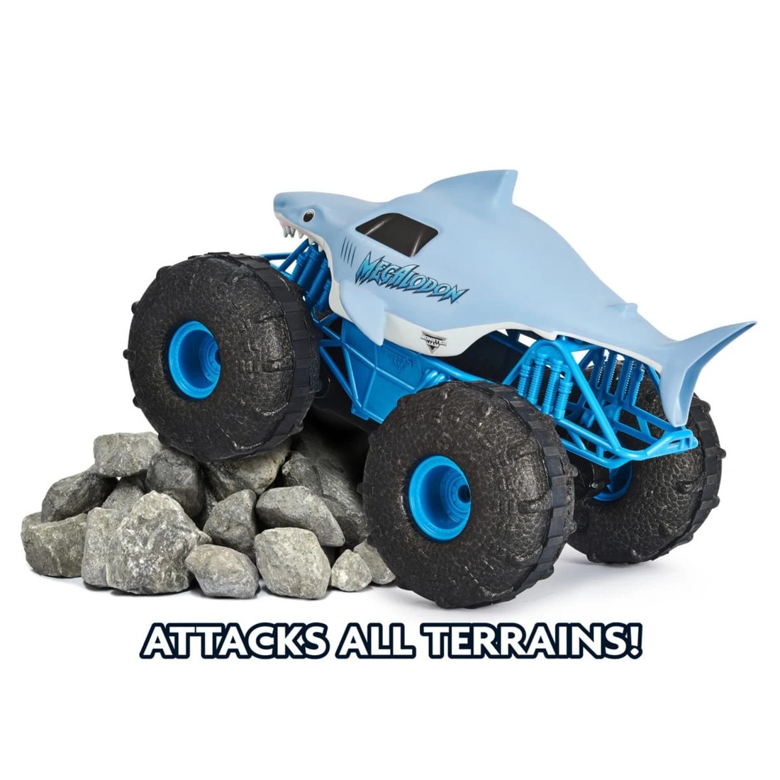 3 Monster Jam Megalodon Storm Remote Control Car, 3 of 10